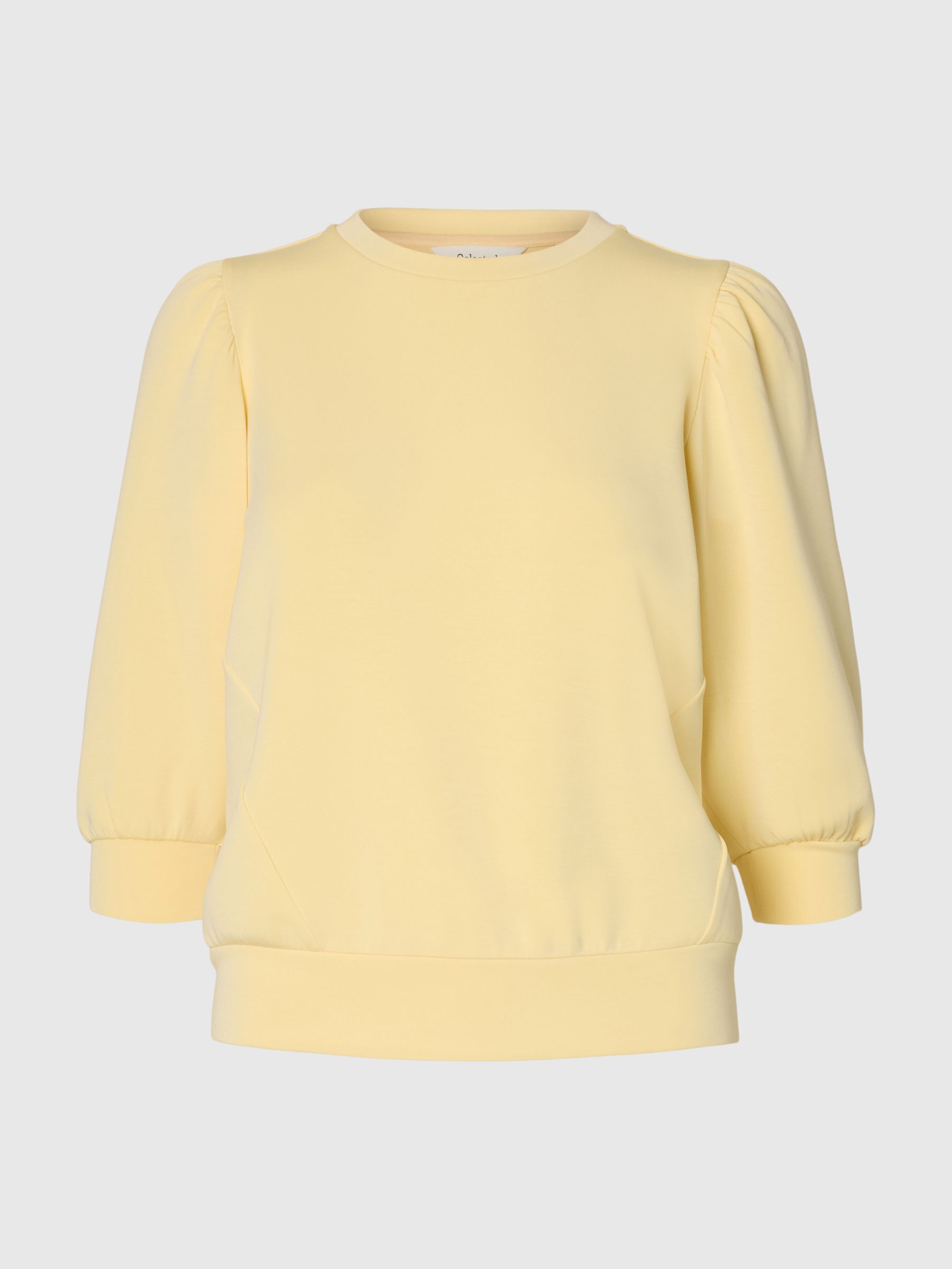 PUFF SLEEVE SWEATSHIRT
