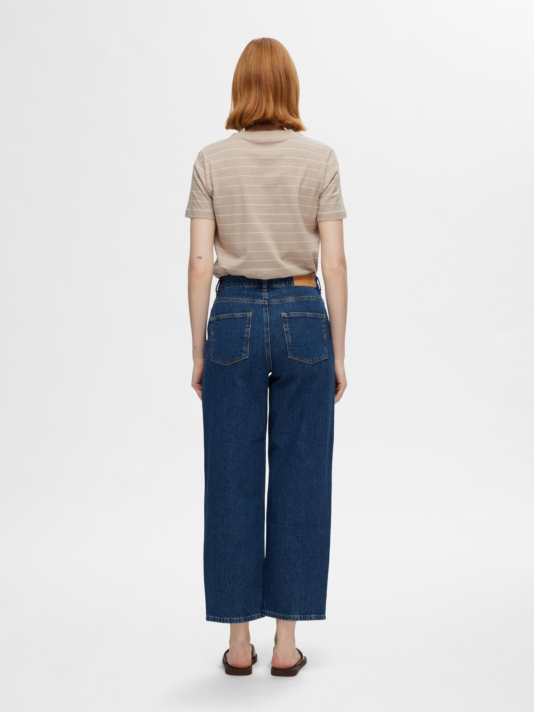 STRIPED COTTON T-SHIRT