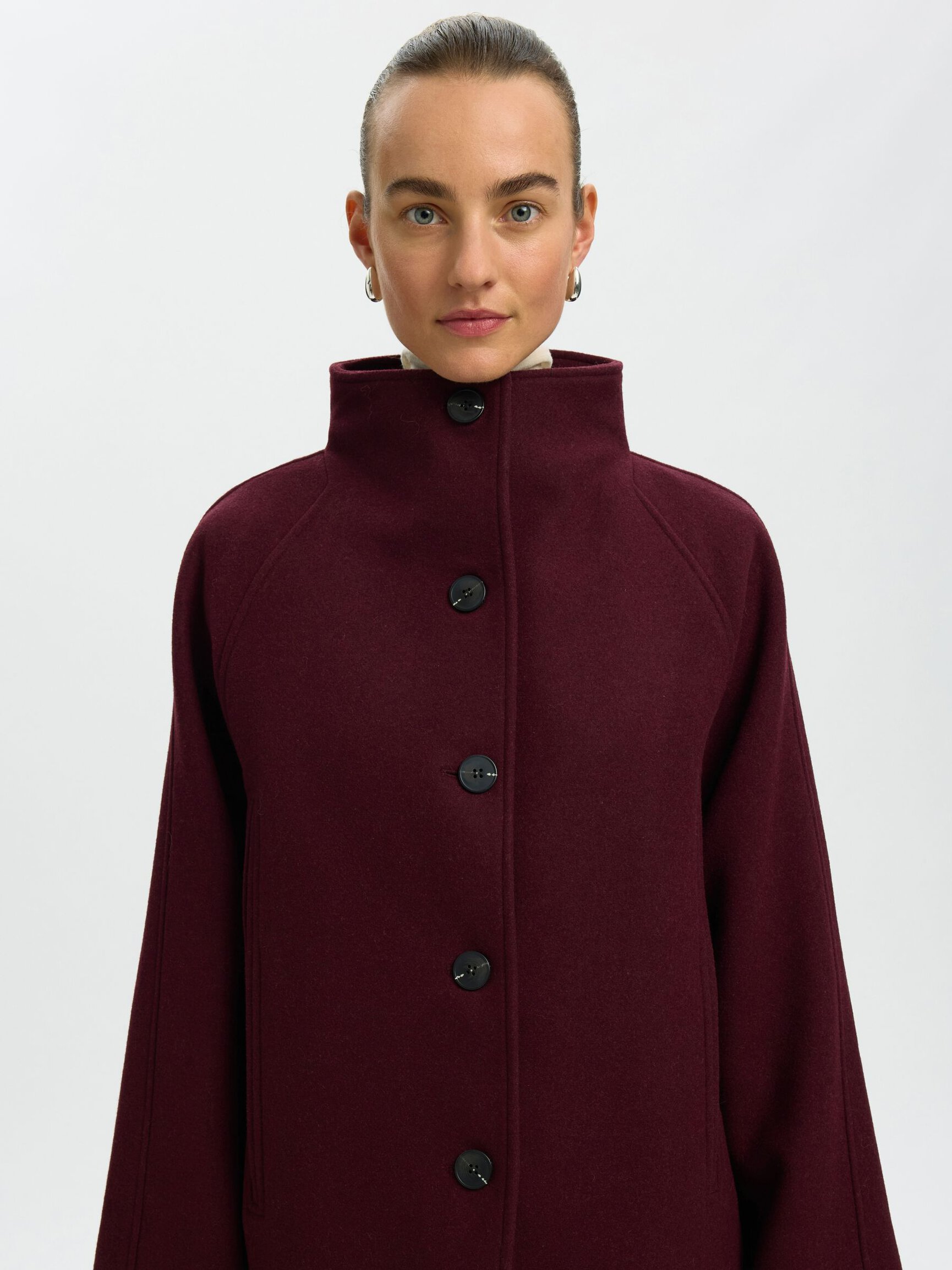 WOOL BLEND COAT