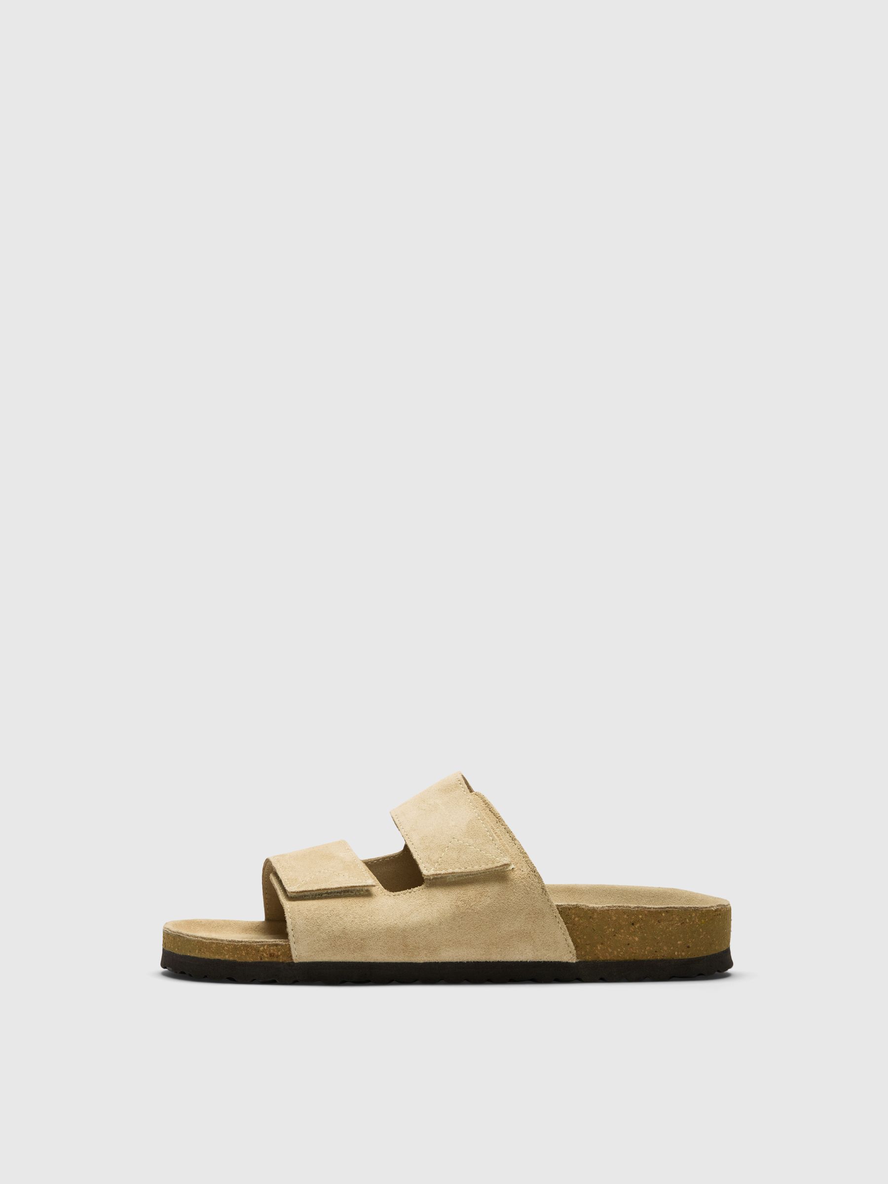 SUEDE SLIDERS
