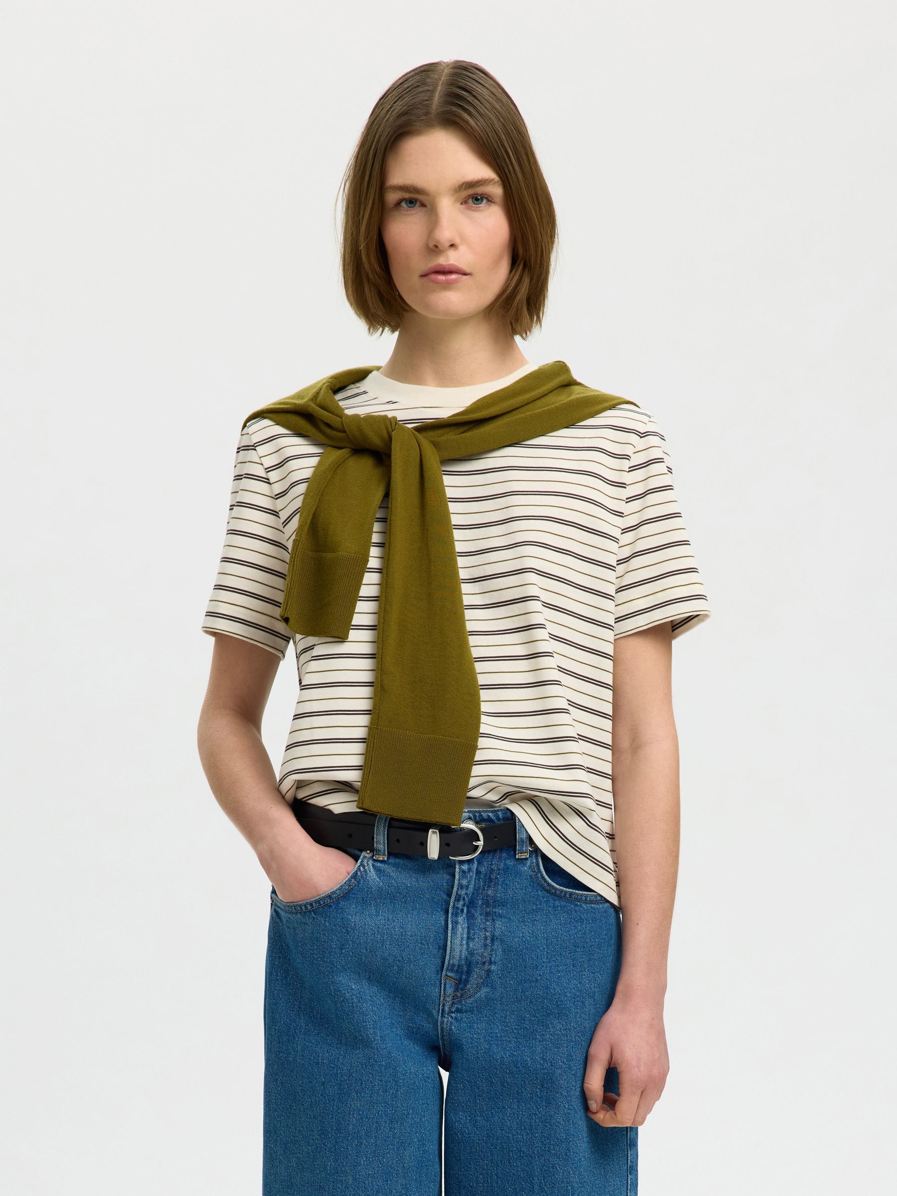 STRIBET BOXY FIT T-SHIRT