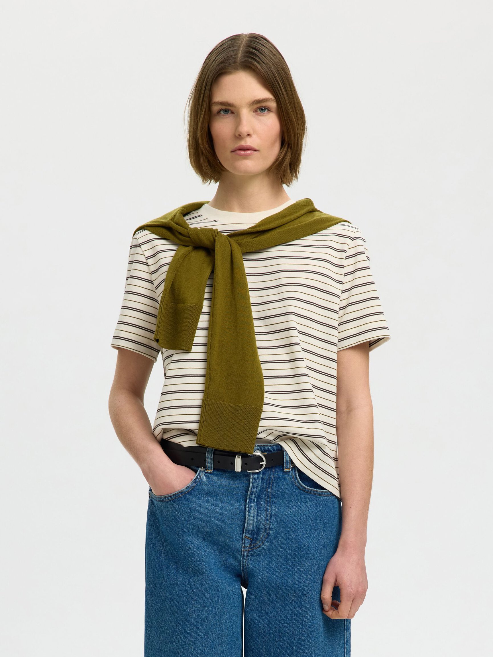 STRIBET BOXY FIT T-SHIRT