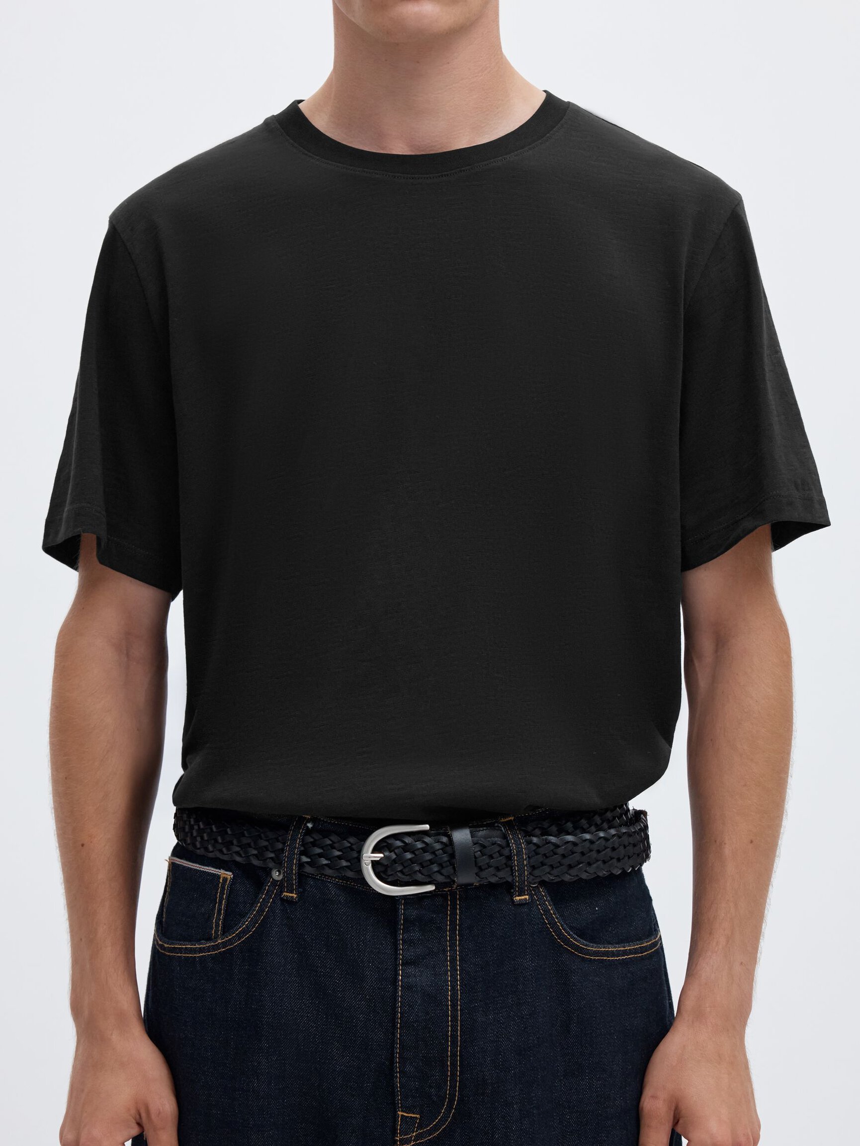 COTTON SLUB T-SHIRT