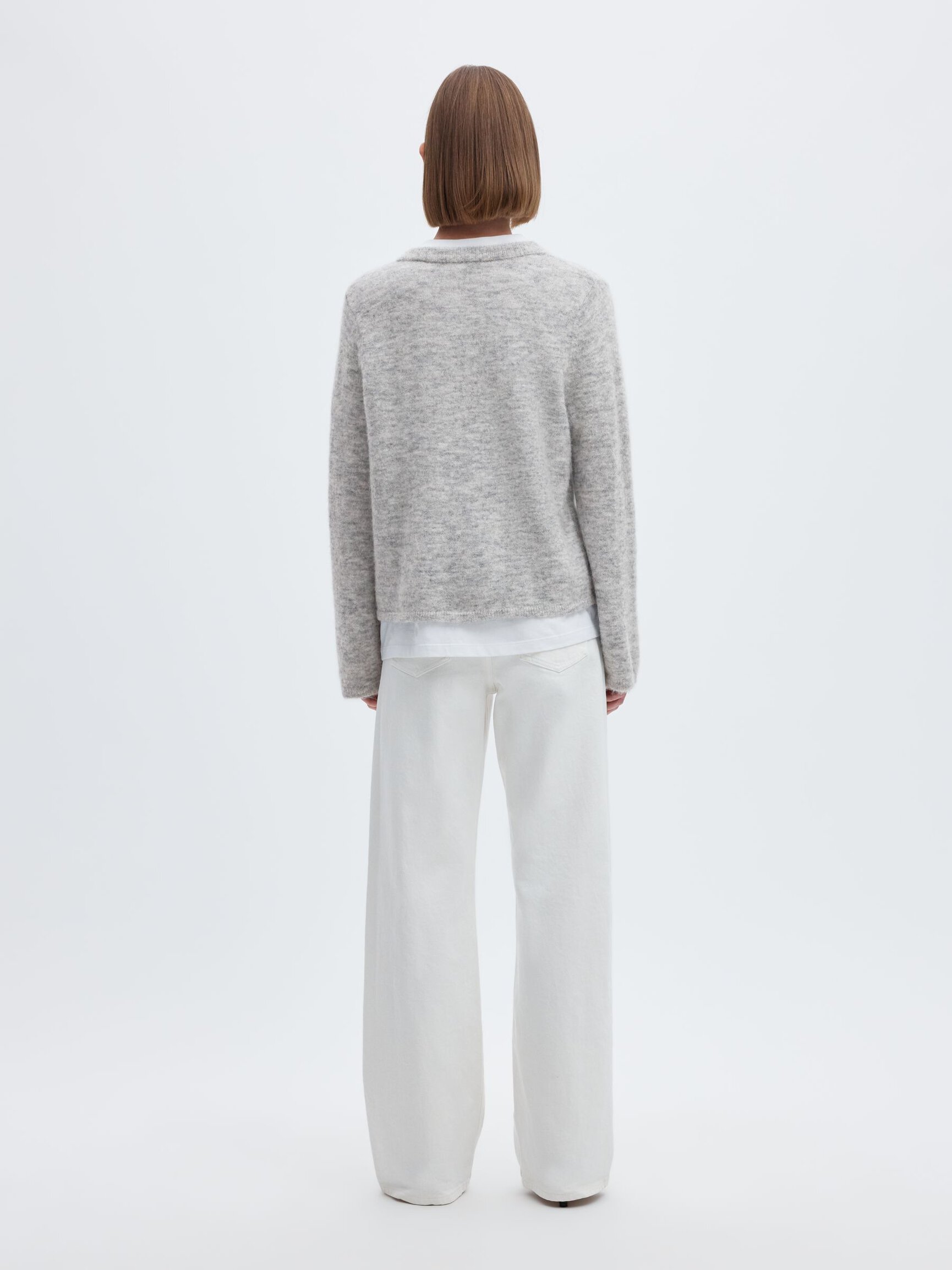 WOOL BLEND CARDIGAN