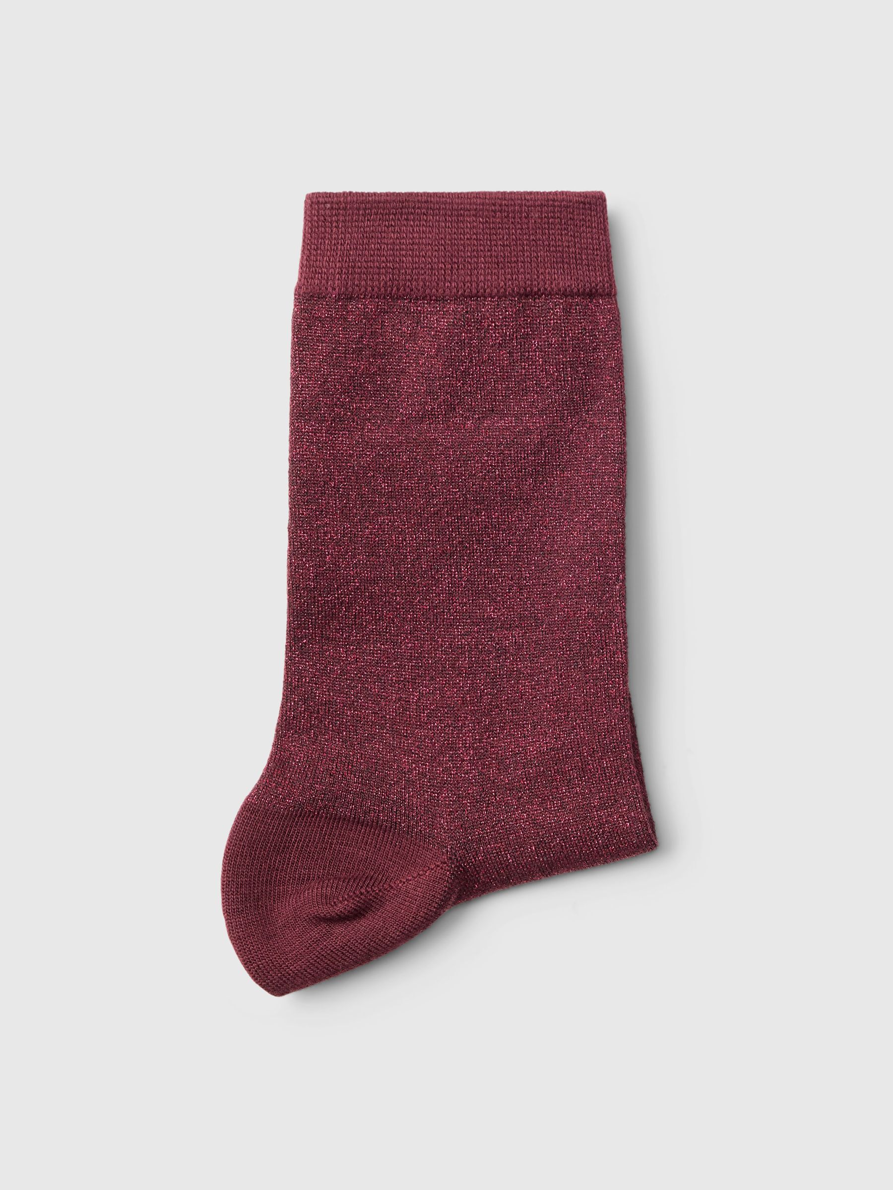 GLITZER GESTRICKTE SOCKEN