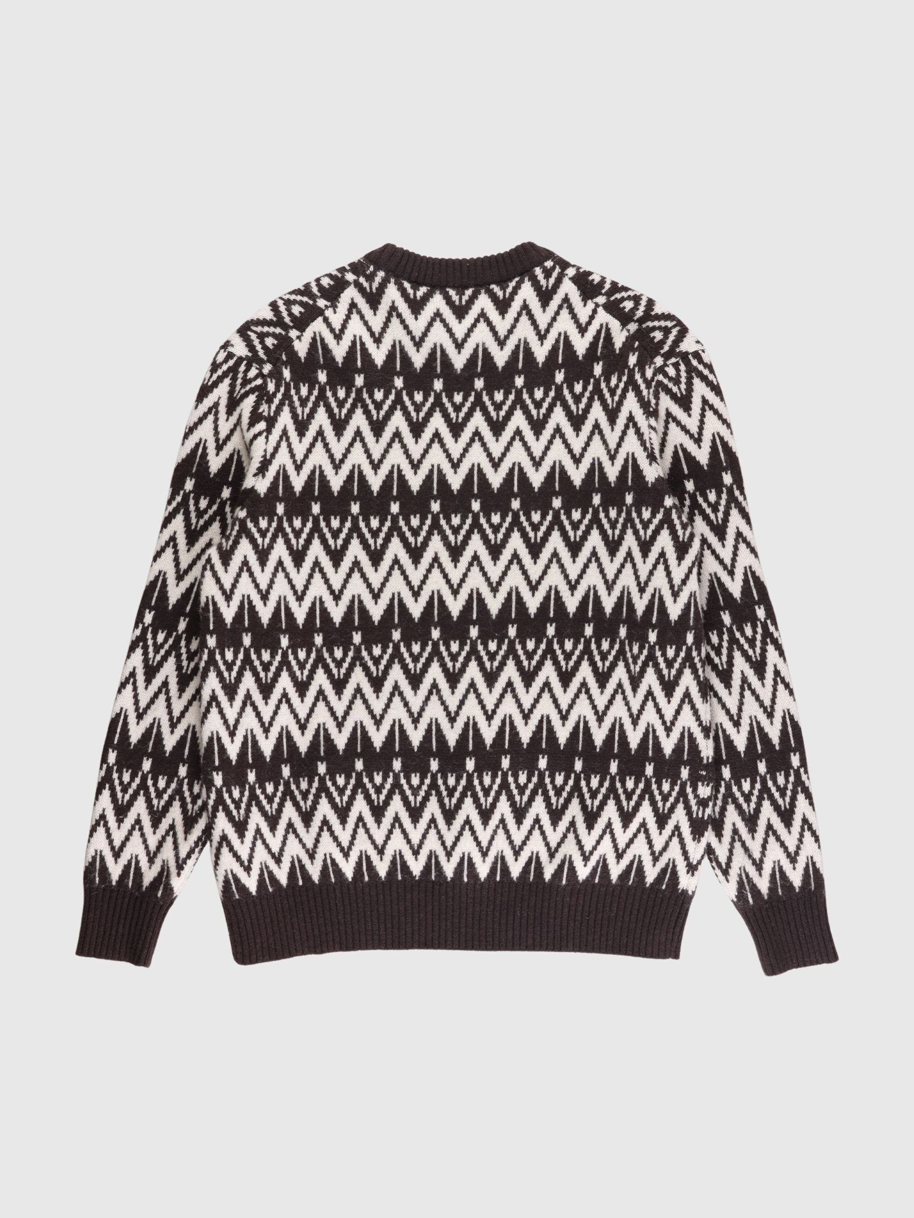 100% WOL PULLOVER MET RONDE HALS