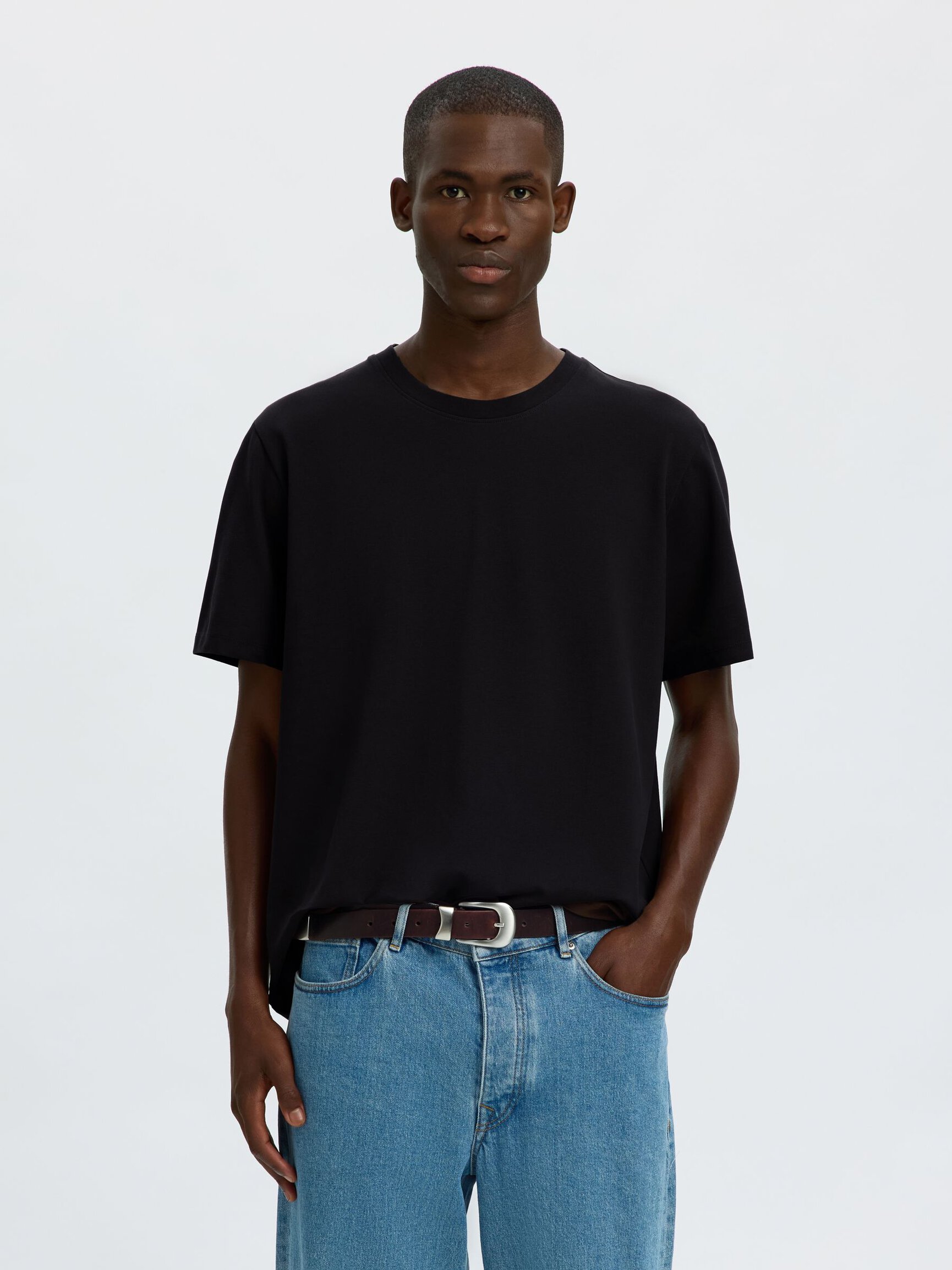 BOMULD NORMAL PASFORM T-SHIRT