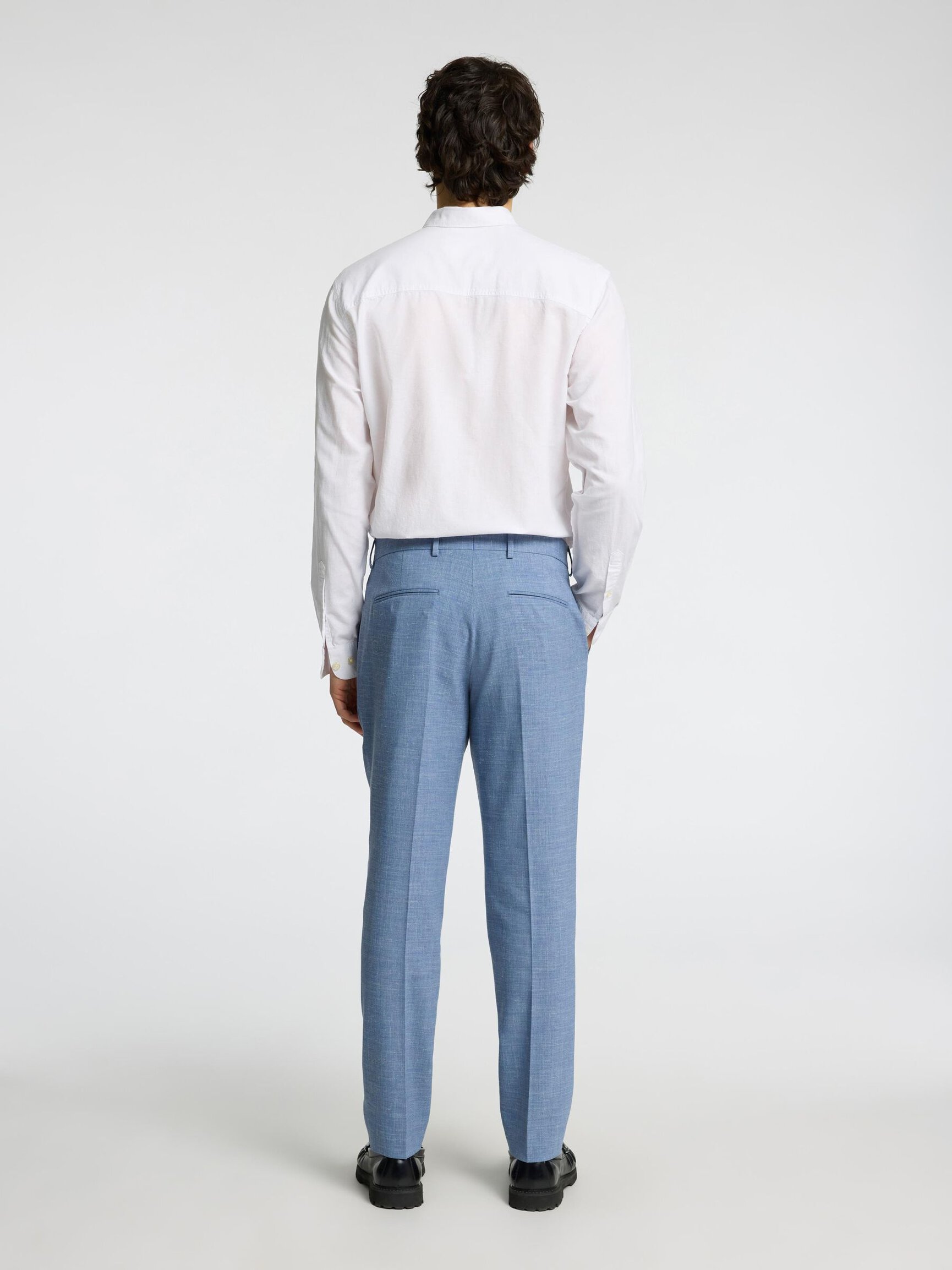 SLIM FIT SUIT TROUSERS