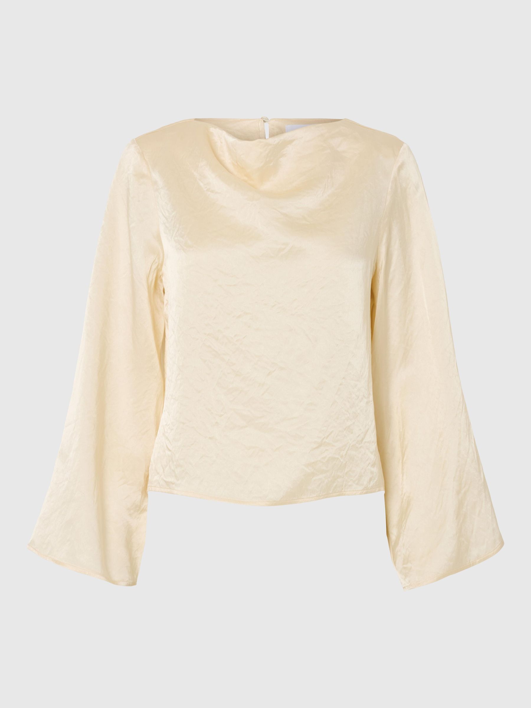 HIGH NECK LONG SLEEVED TOP