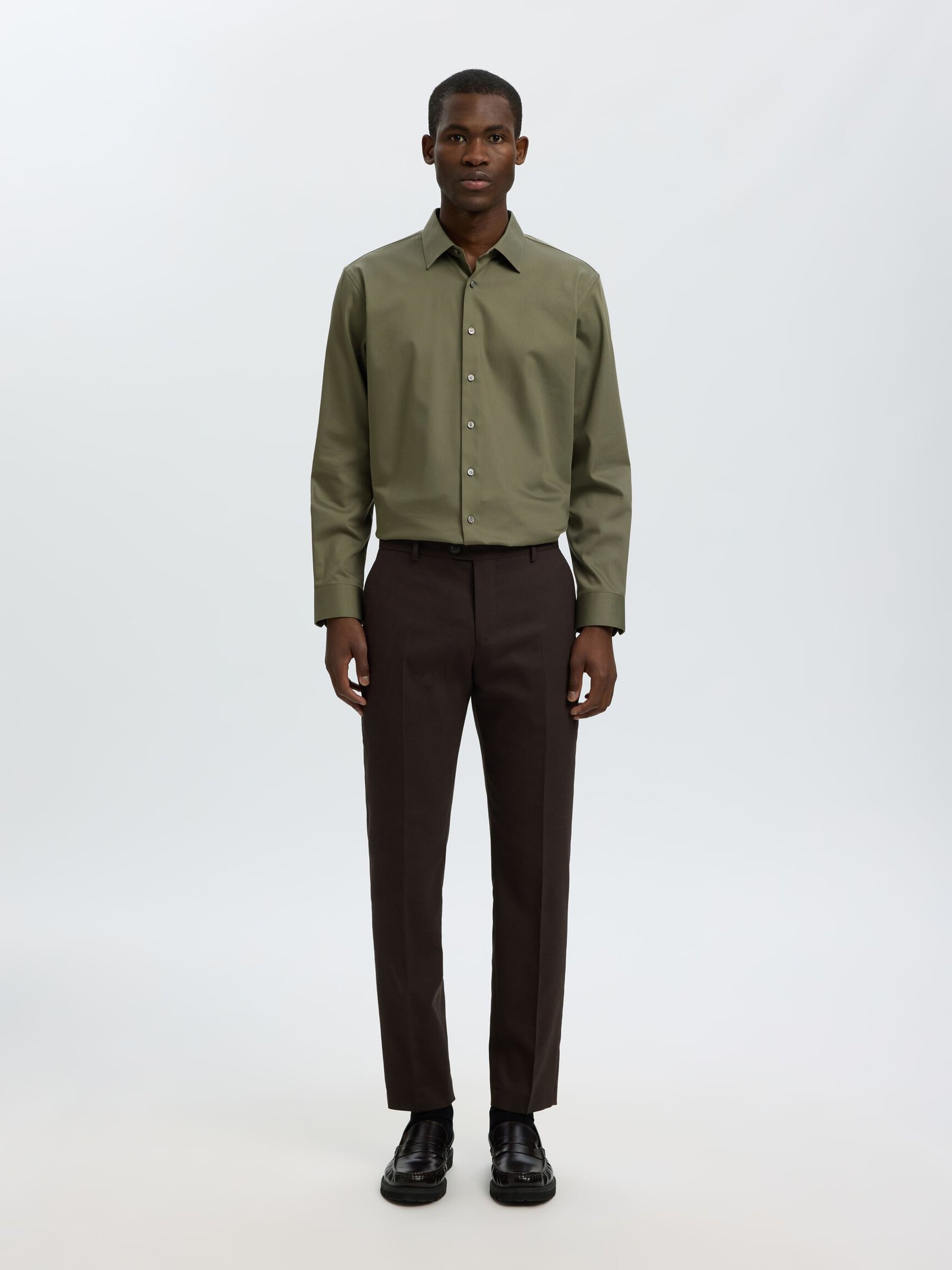 SLIM FIT STRETCH SHIRT