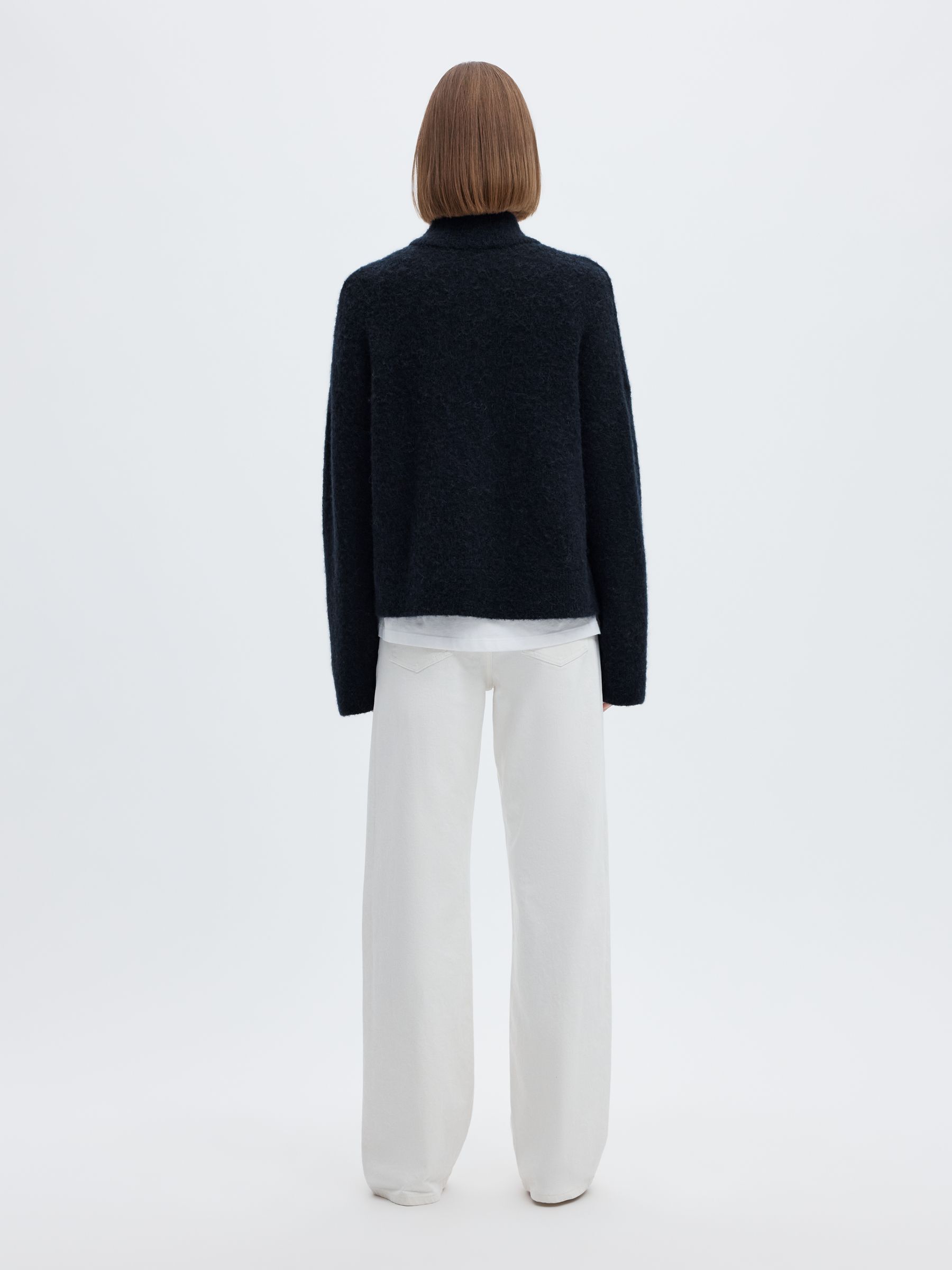 WOOL BLEND CARDIGAN