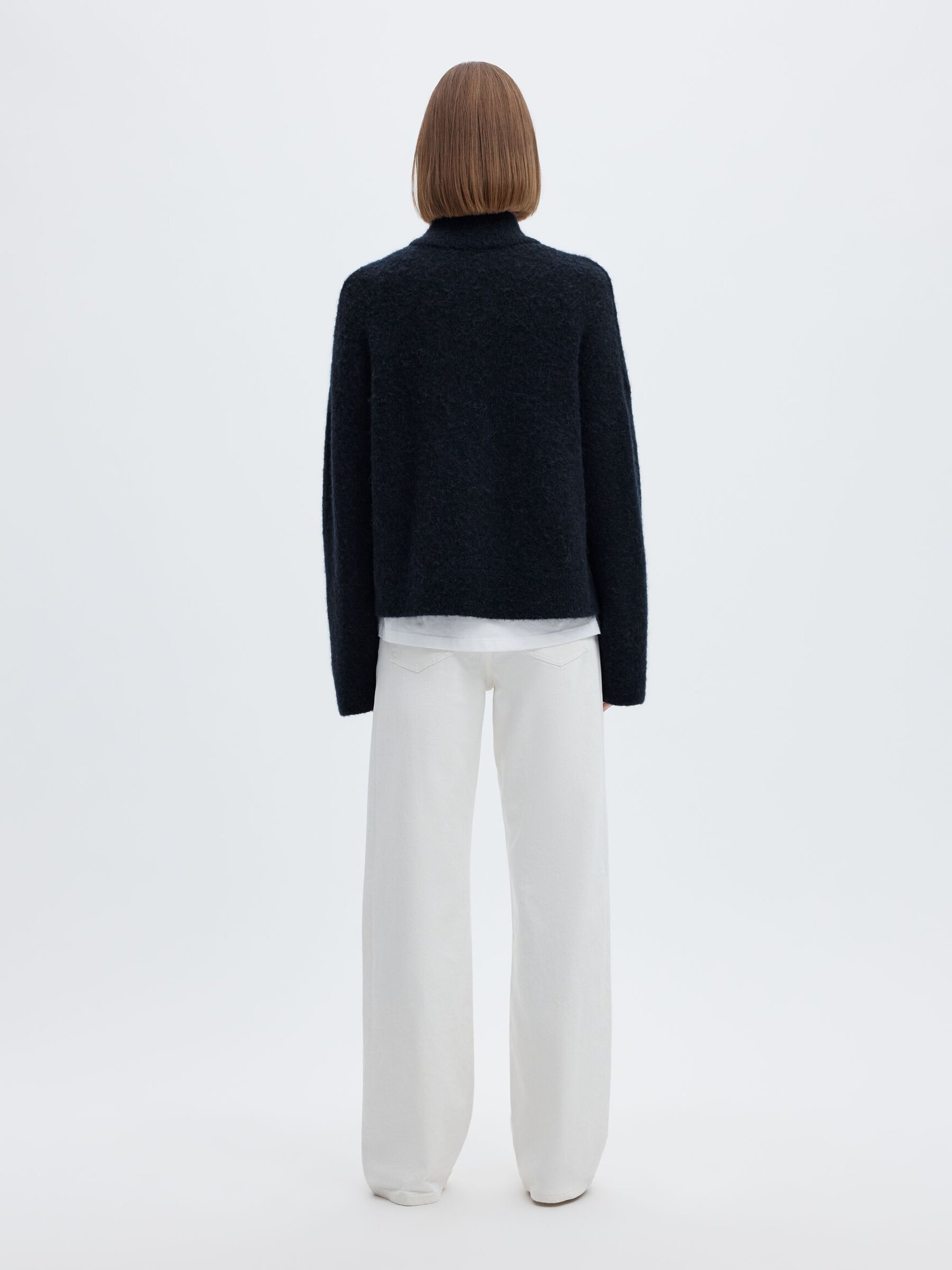 WOOL BLEND CARDIGAN