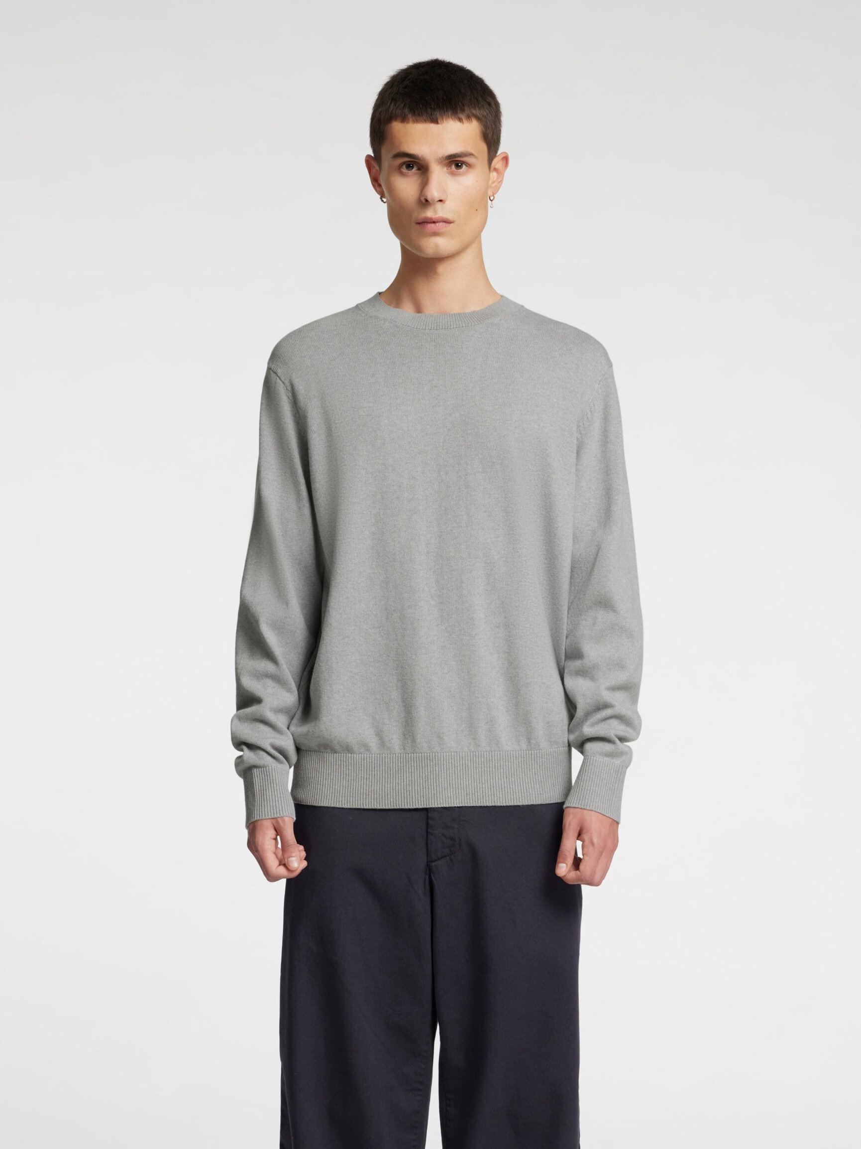 REGULAR FIT KNITTED PULLOVER