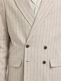 LEINENMIX BLAZER, Oatmeal, highres