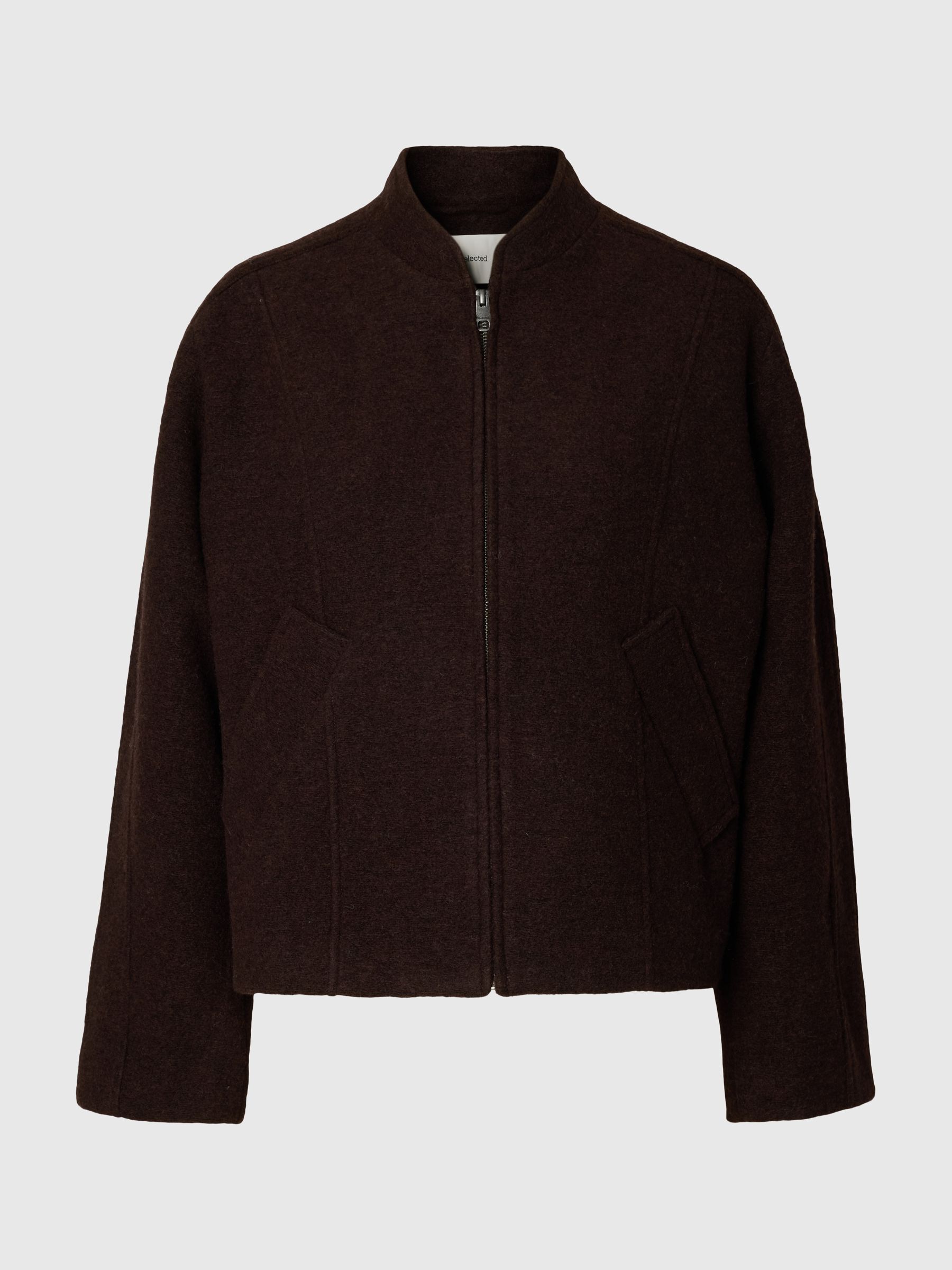 WOOL BLEND JACKET