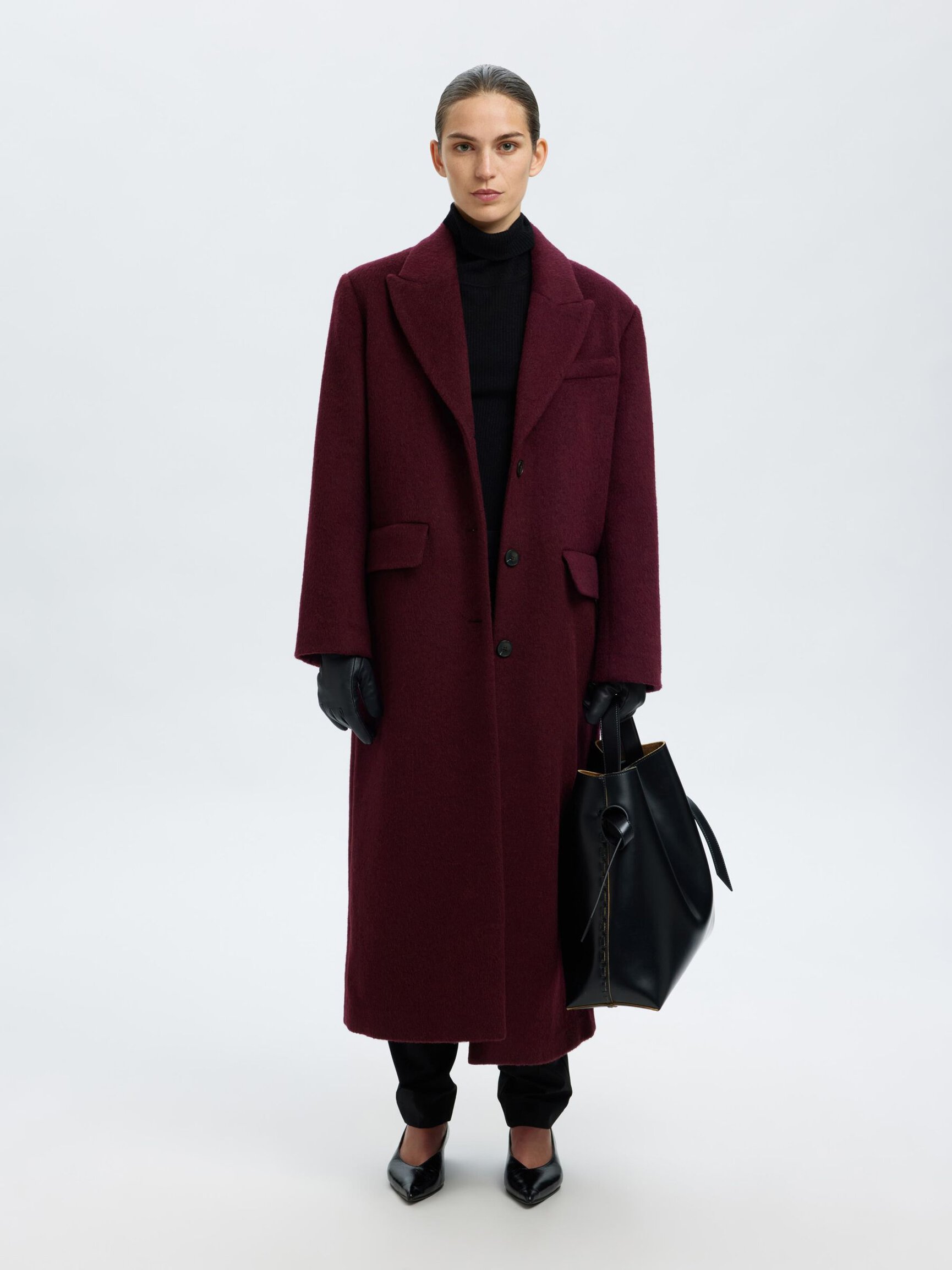 WOOL BLEND COAT