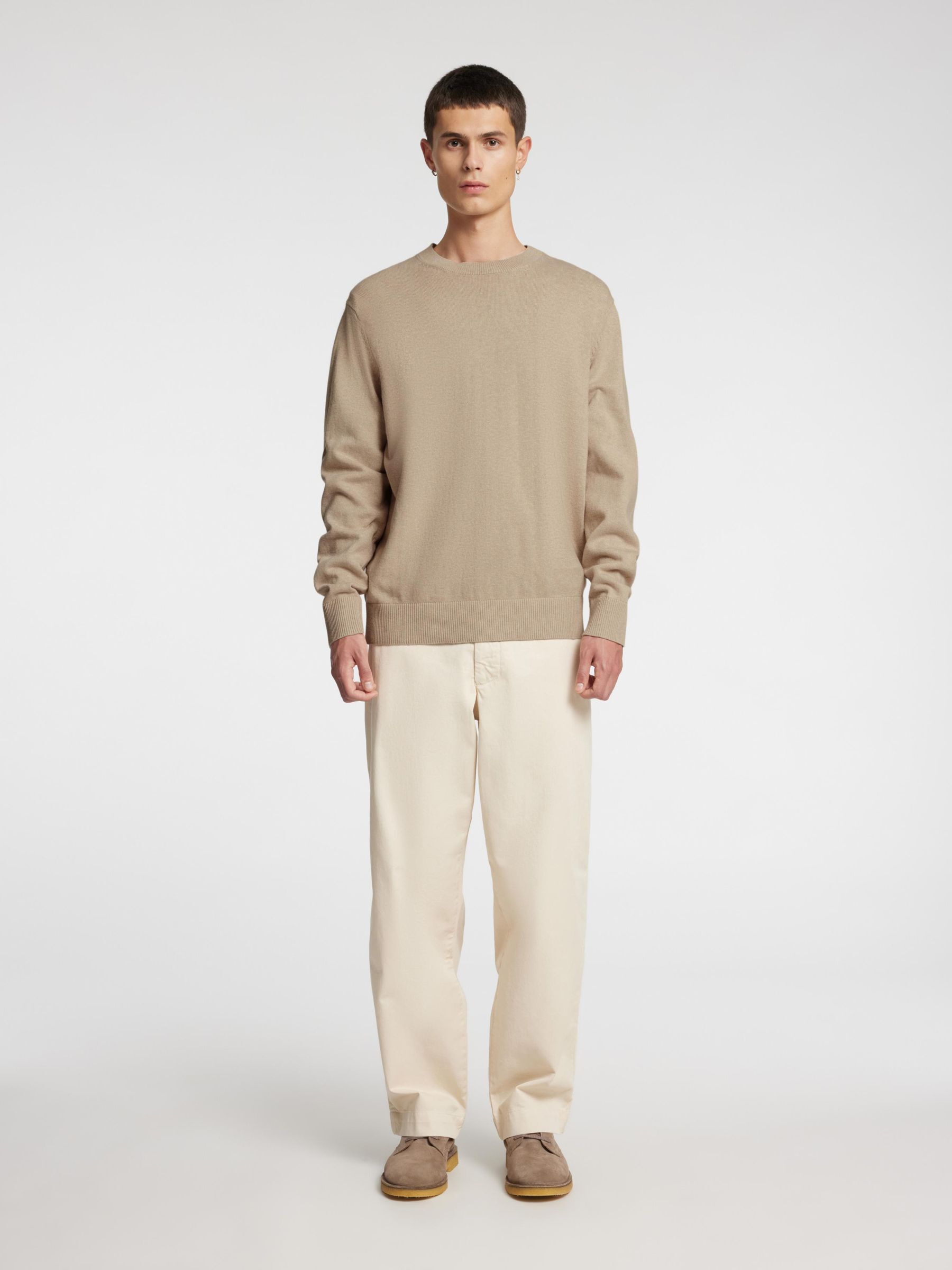 REGULAR FIT  KNITTED PULLOVER