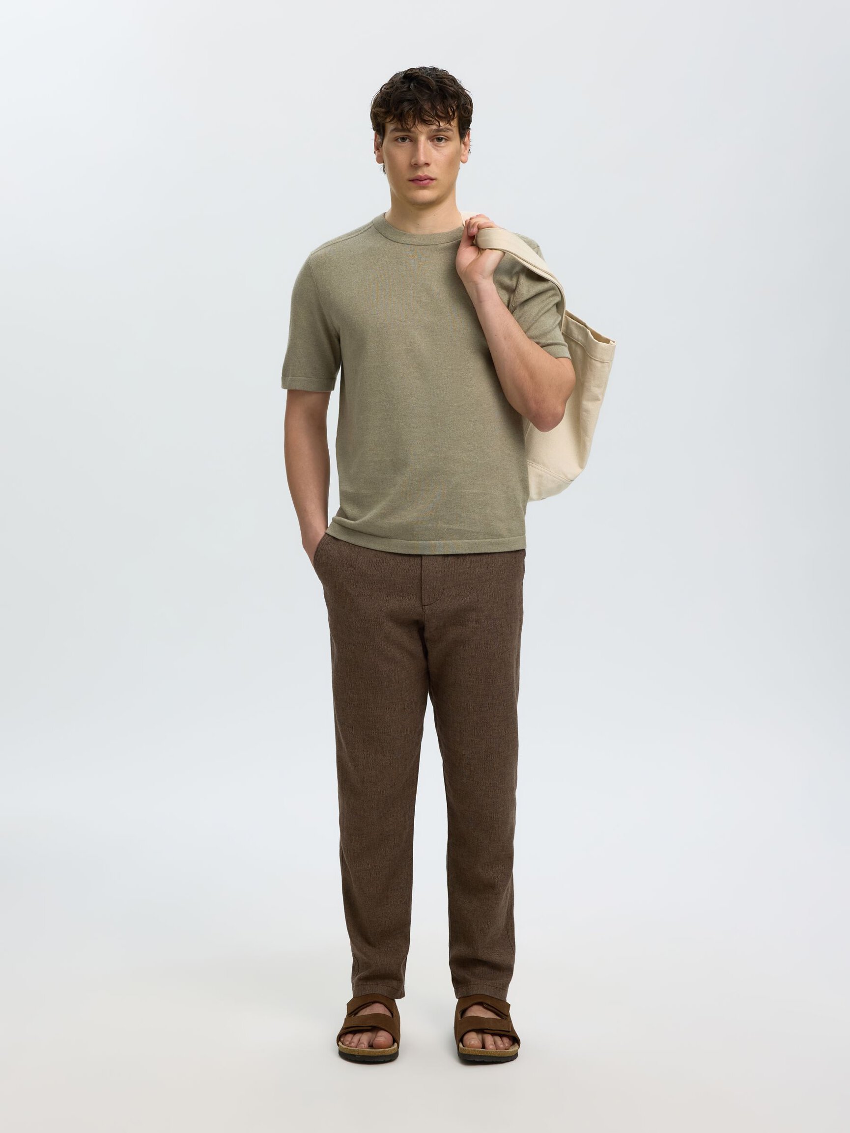 100% COTTON KNITTED TOP