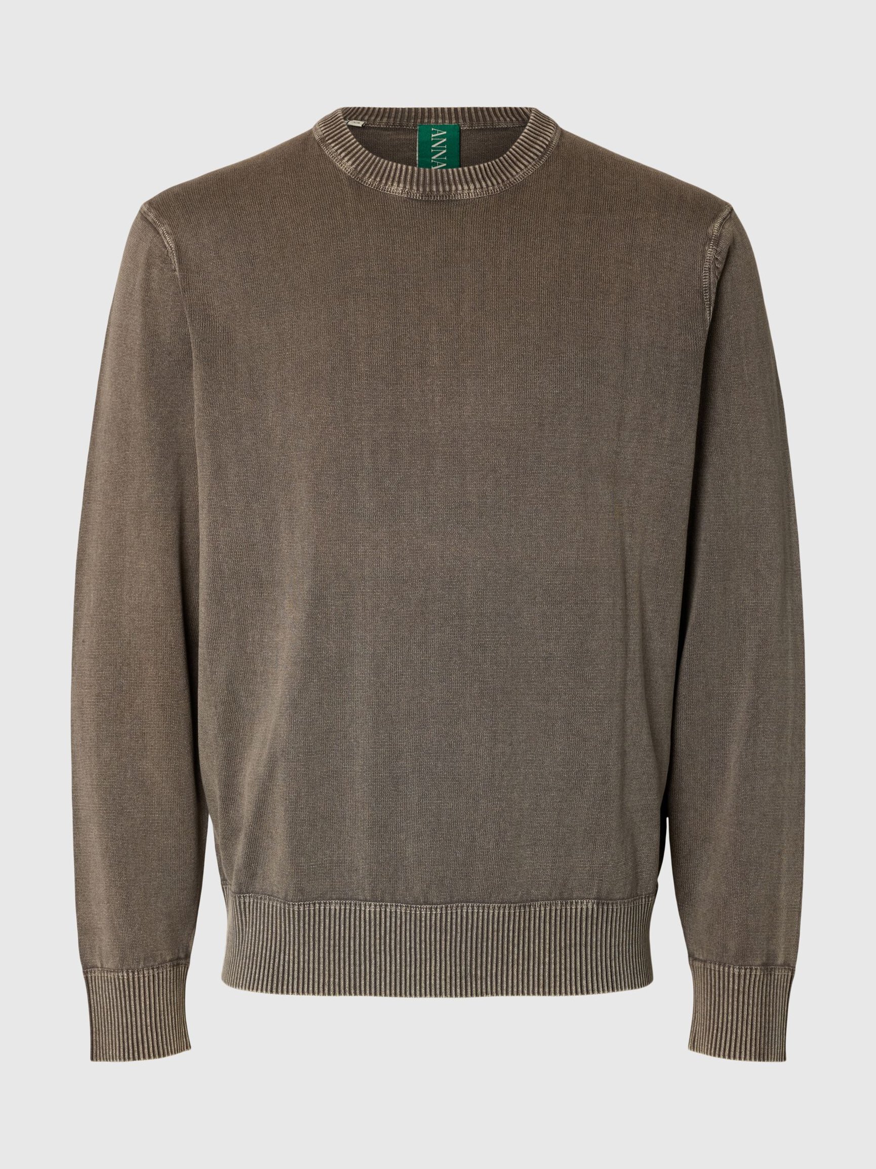 COTTON CREWNECK JUMPER