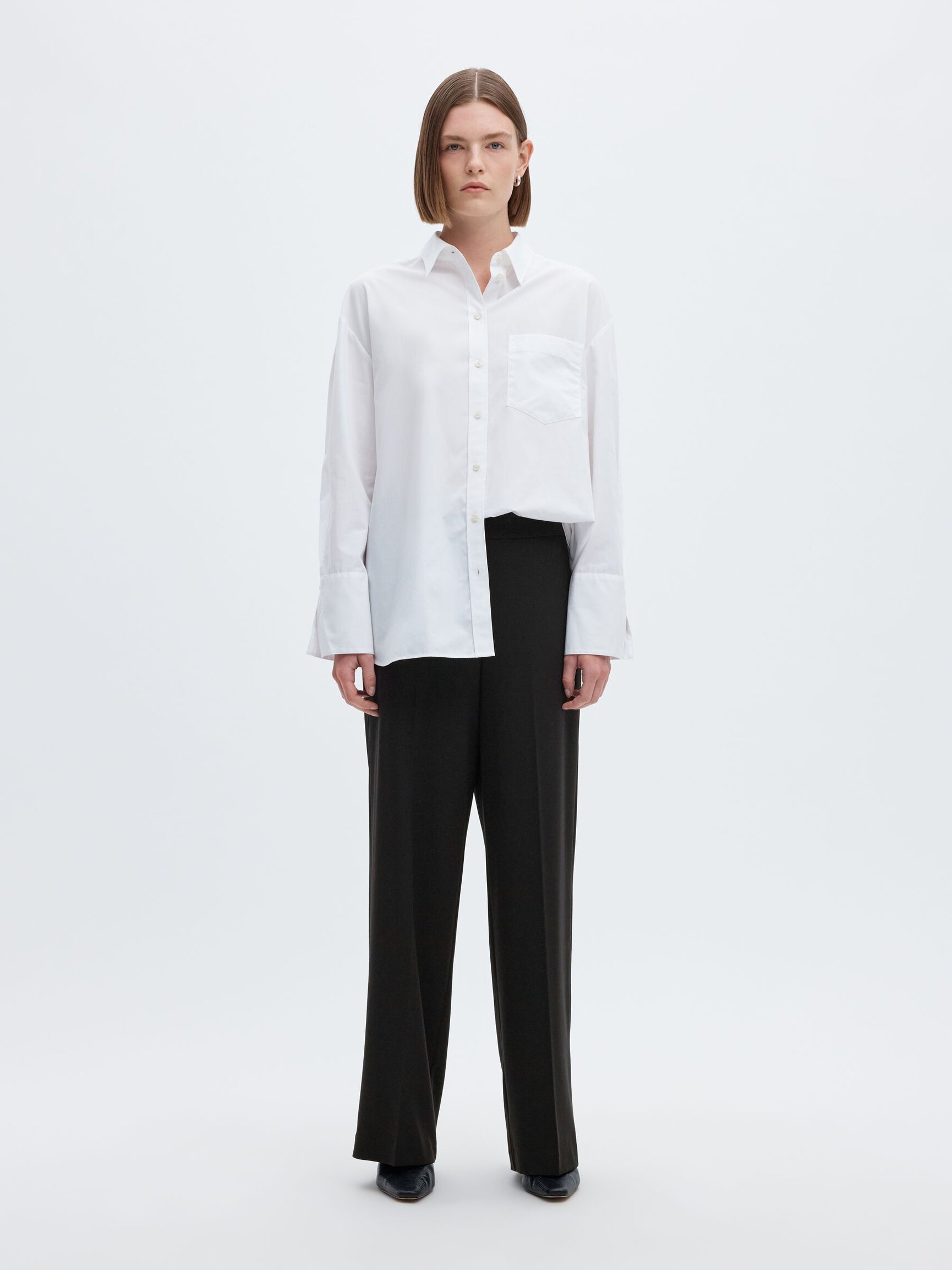 WIDE FIT TROUSERS