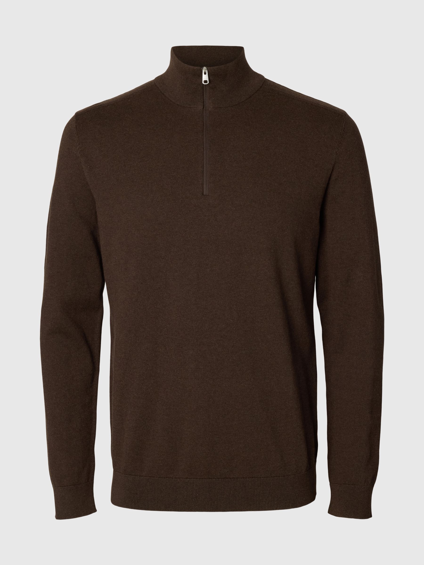 HALF-ZIP PULL EN MAILLE