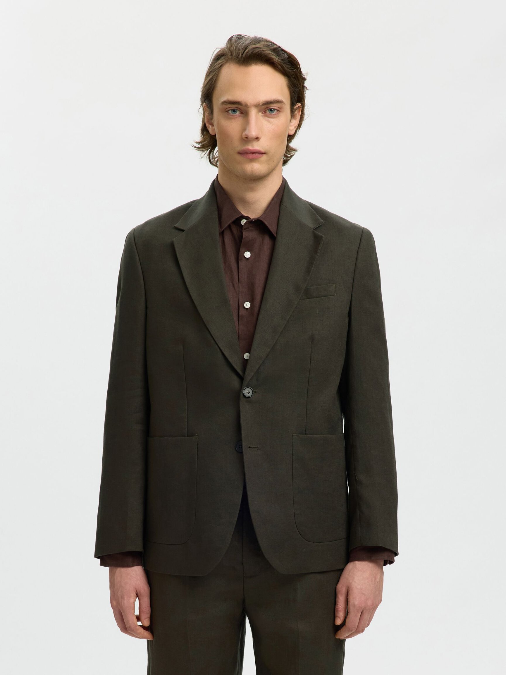 LINNEN REGULAR FIT BLAZER