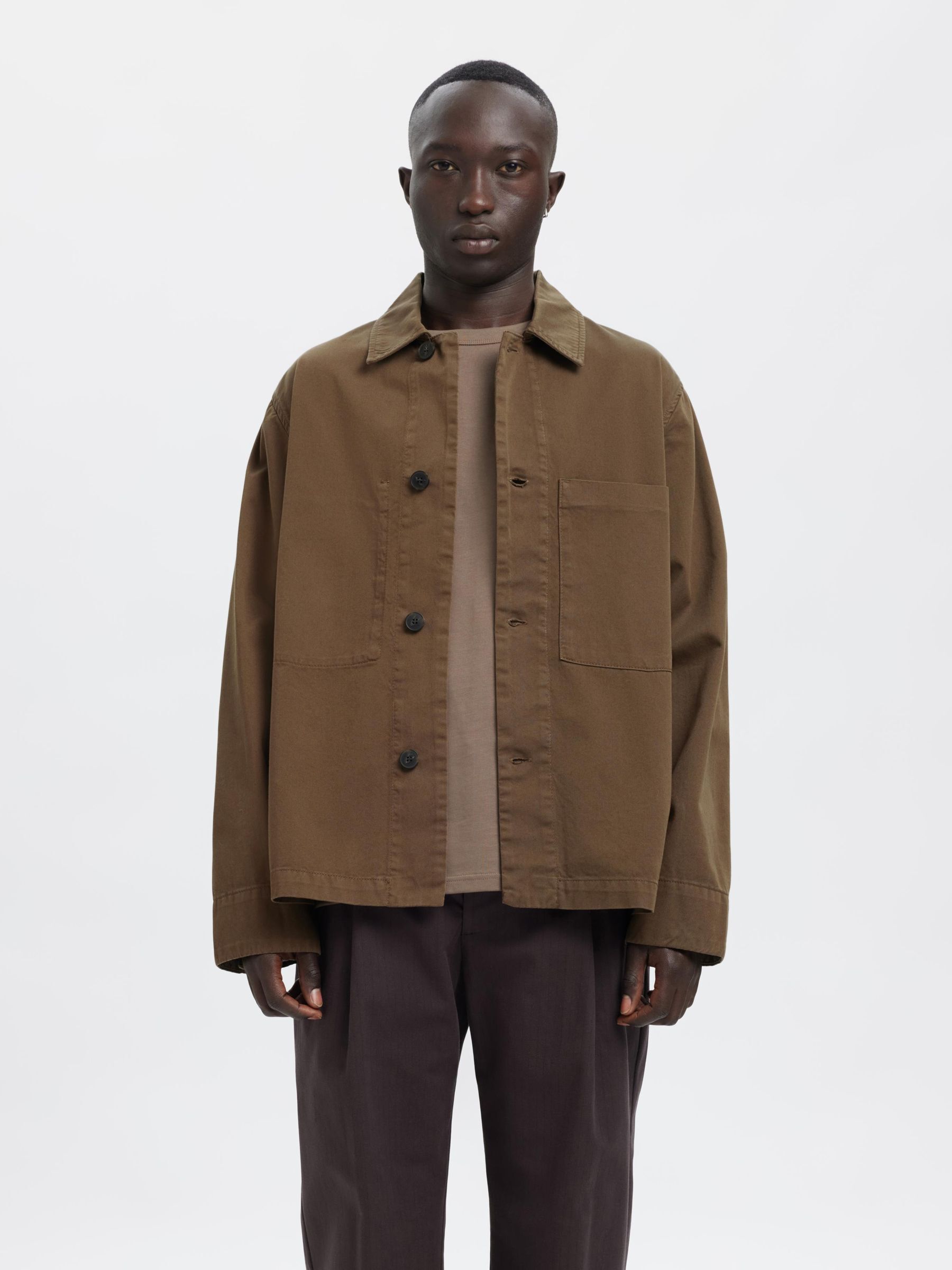 RELAXED FIT OVERSHIRT