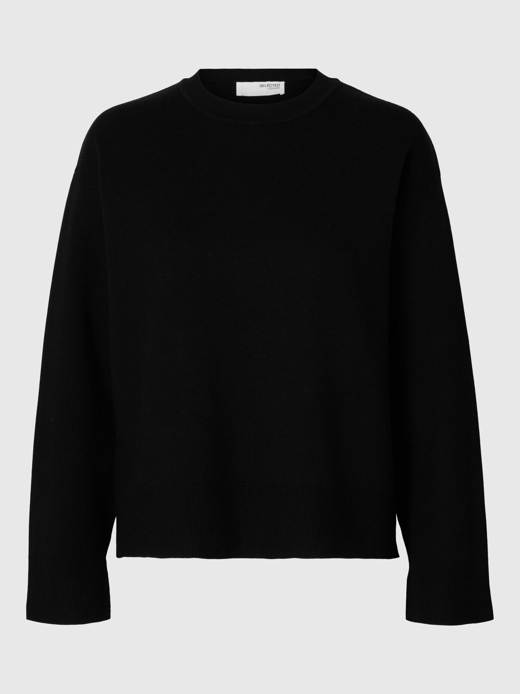 VISCOSE BLEND KNITTED JUMPER