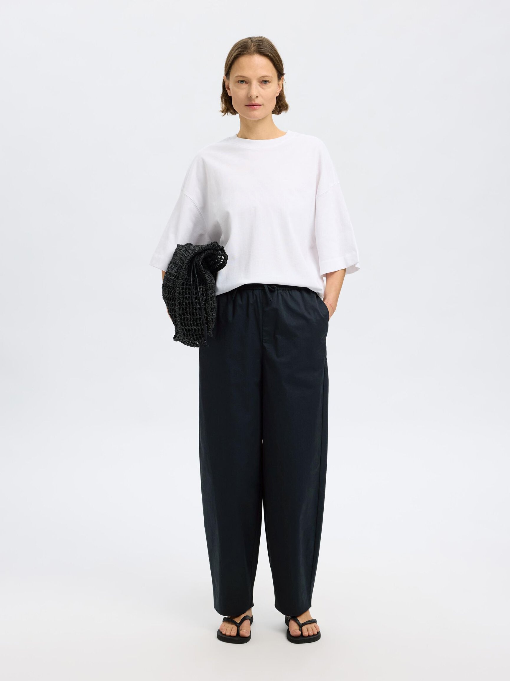 COTON PANTALONS BARREL
