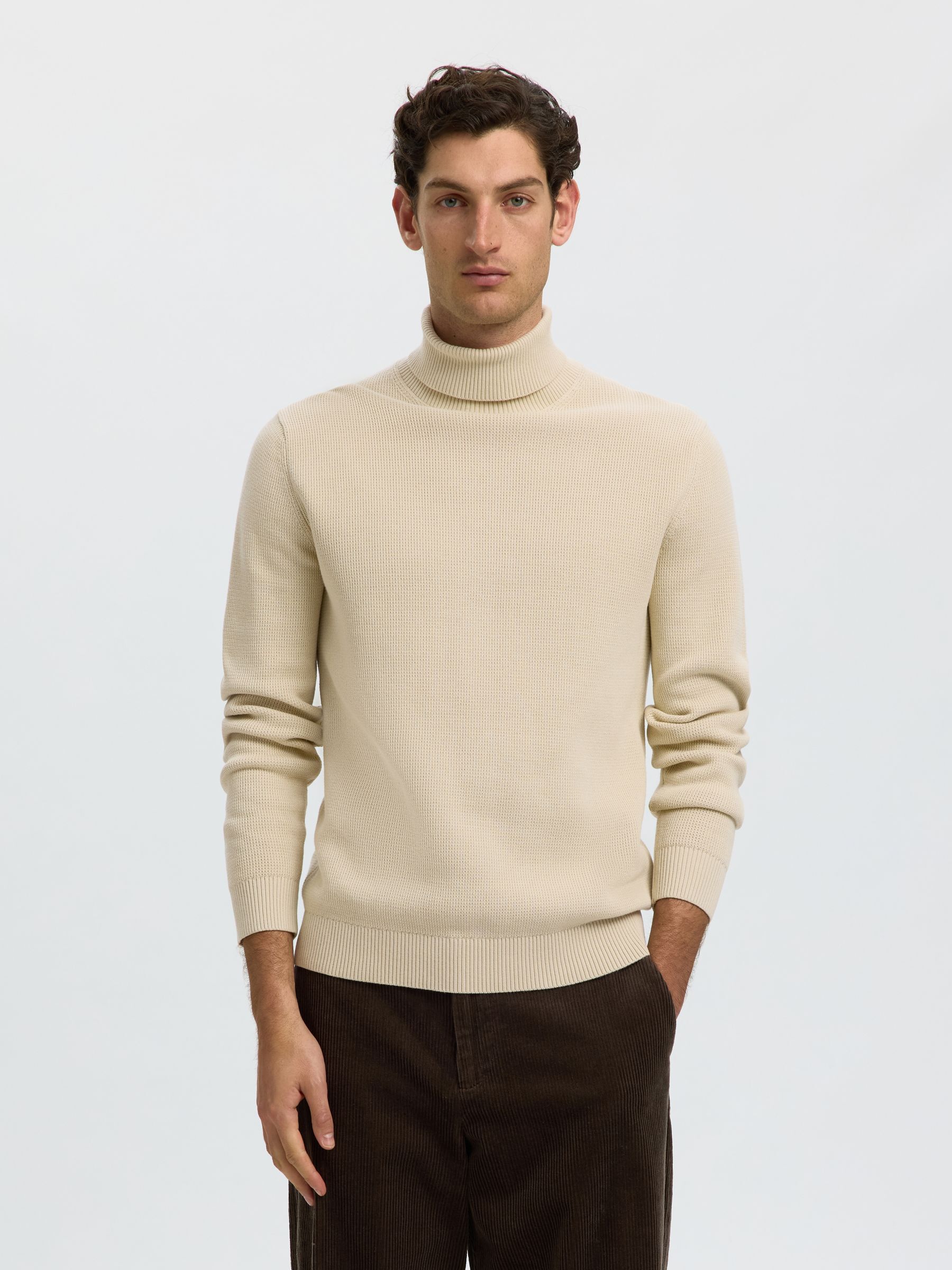 COTTON TURTLENECK