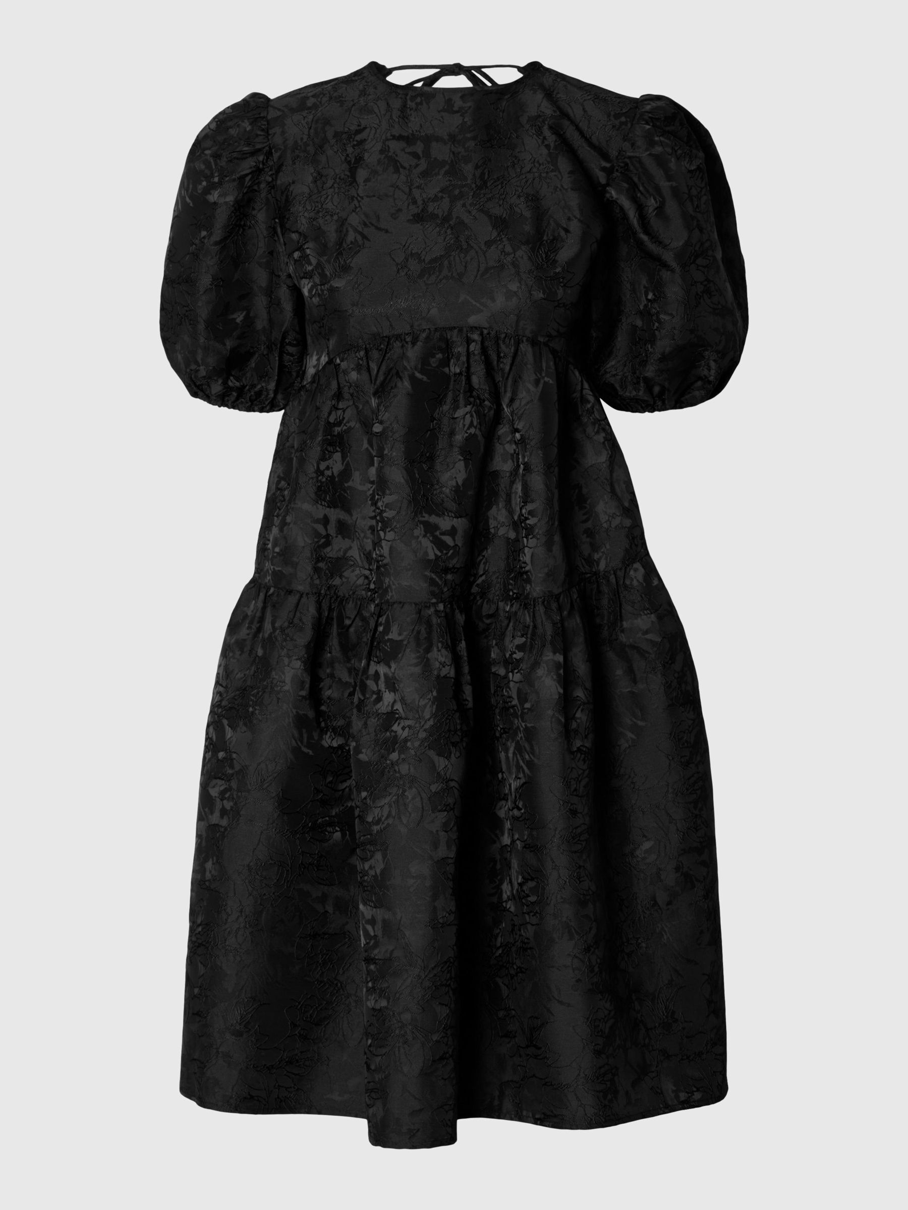 PUFFÄRMEL MIDIKLEID