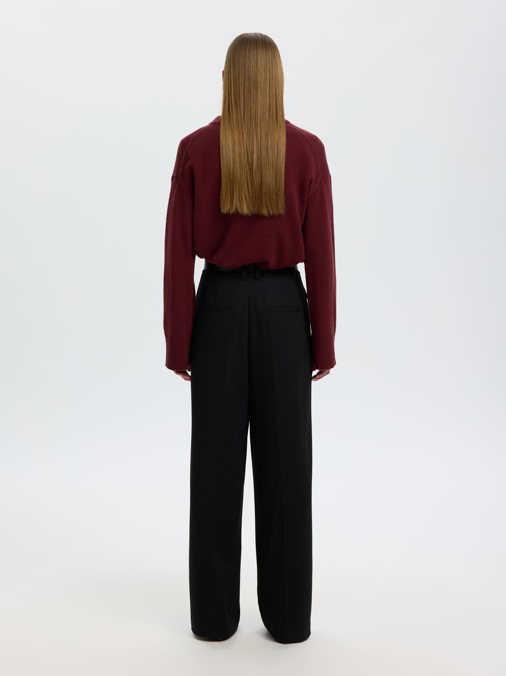 CASHMERE BLEND PULLOVER