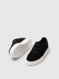 CHUNKY SUEDE  TRAINERS, Black, highres