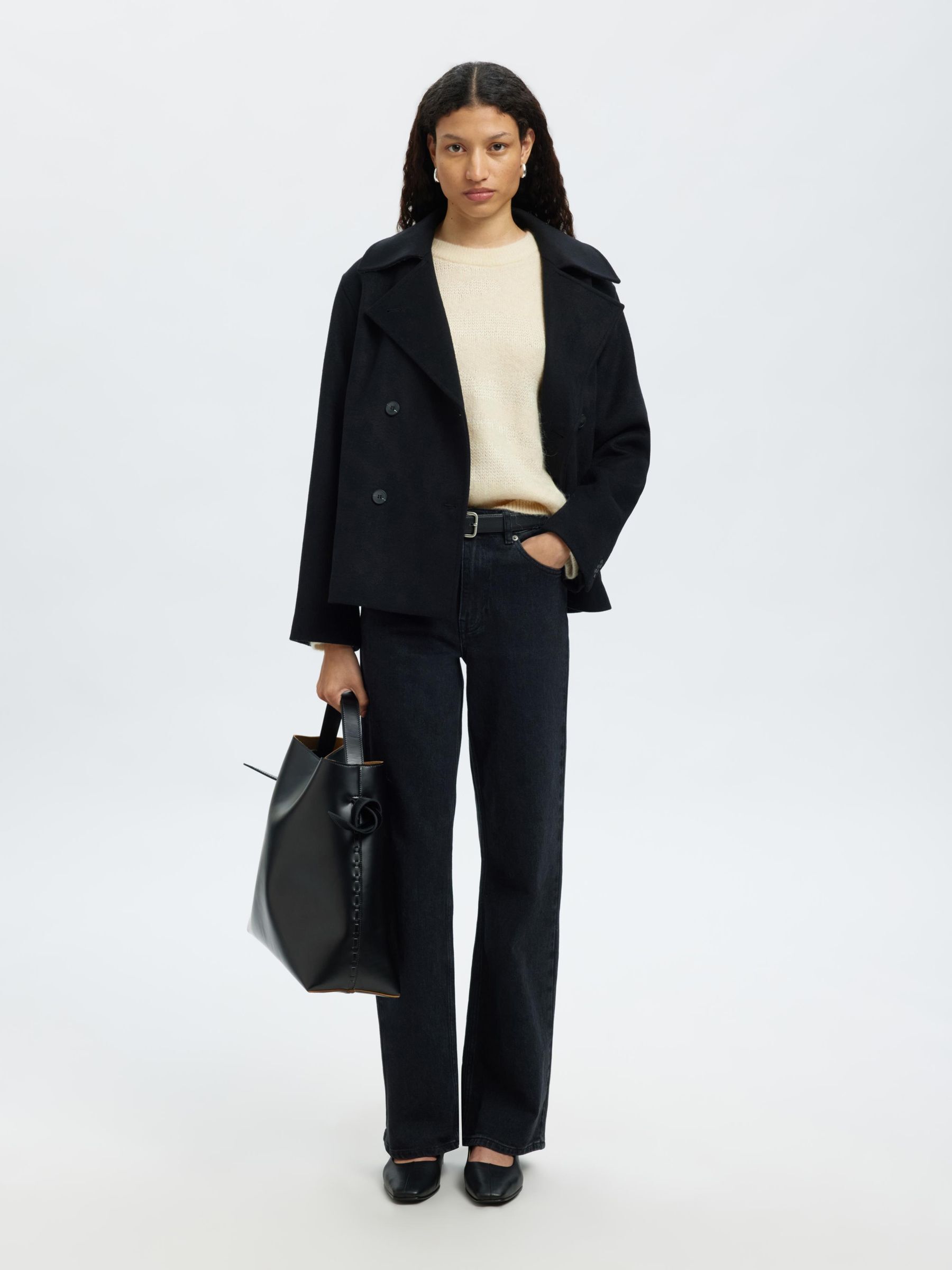 LONG SLEEVED KNITTED PULLOVER