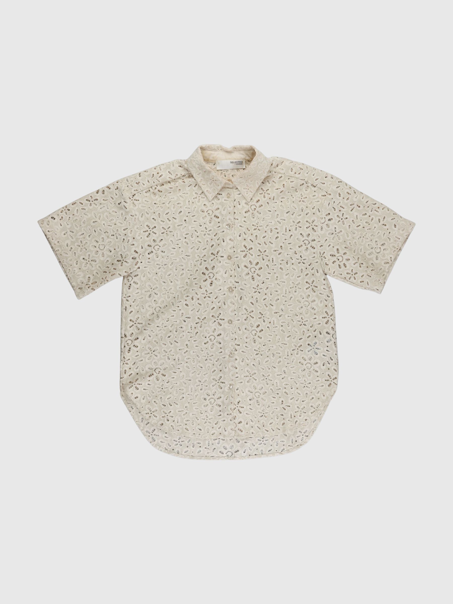 OVERSIZED LACE SHIRT