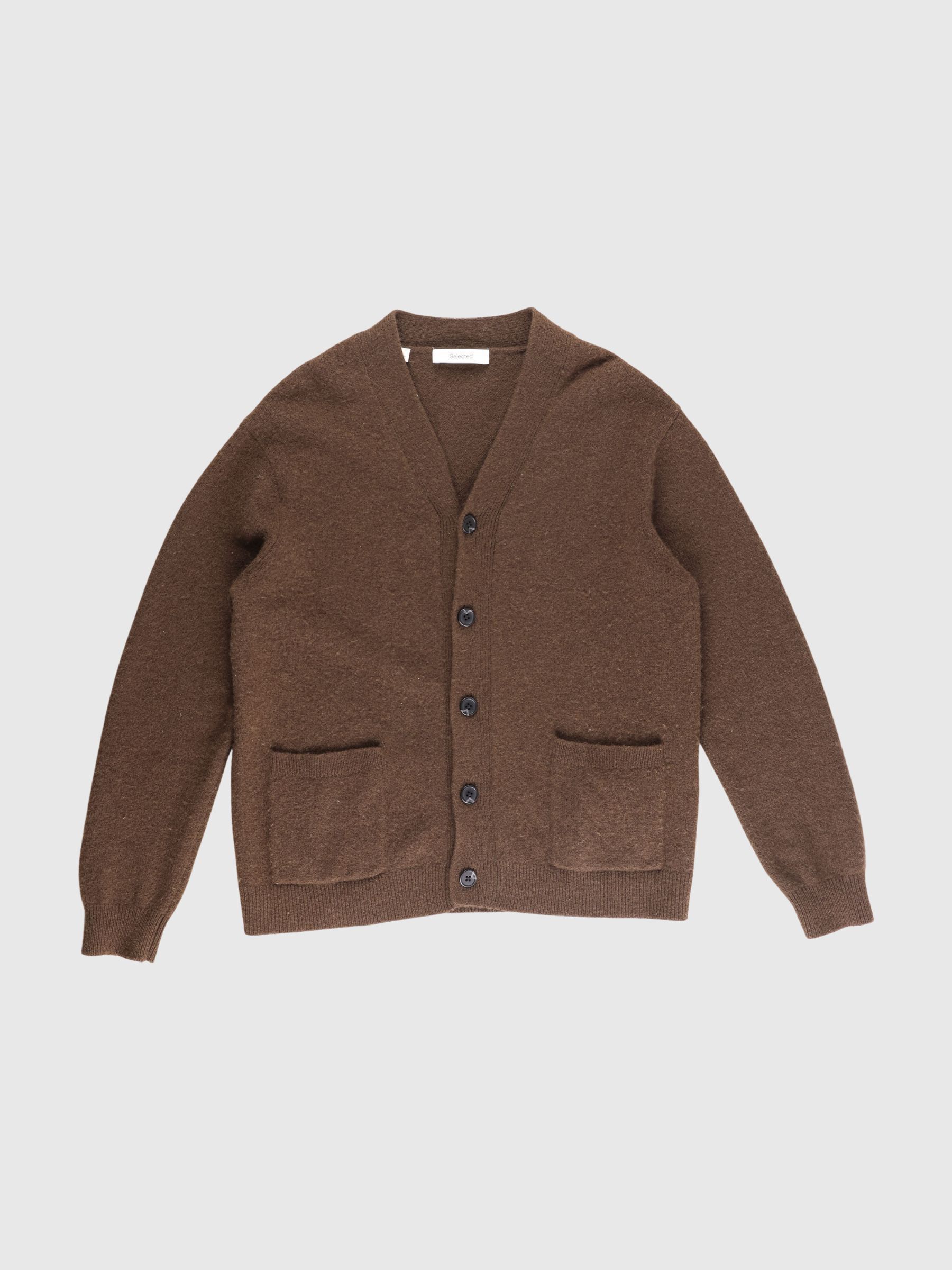 WOOL BLEND CARDIGAN