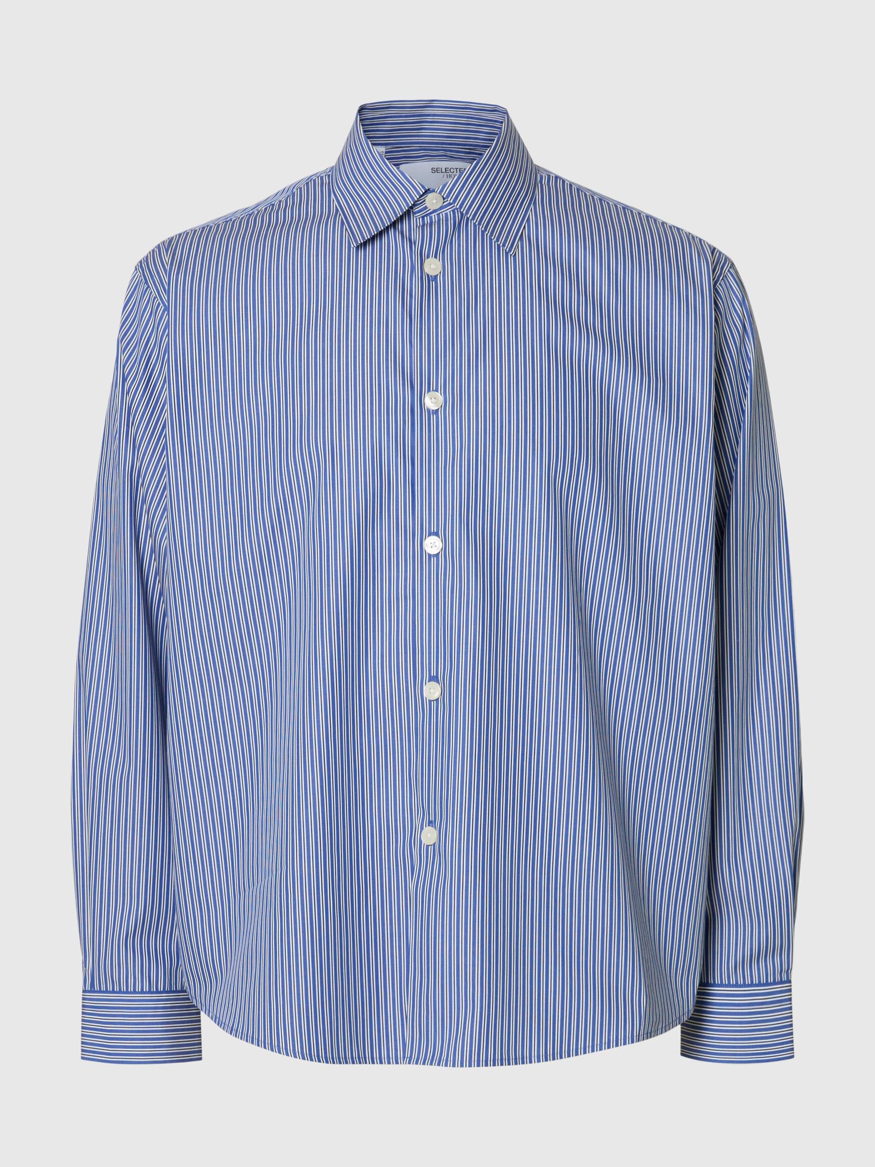 RELAXED FIT STRIPED SHIRT