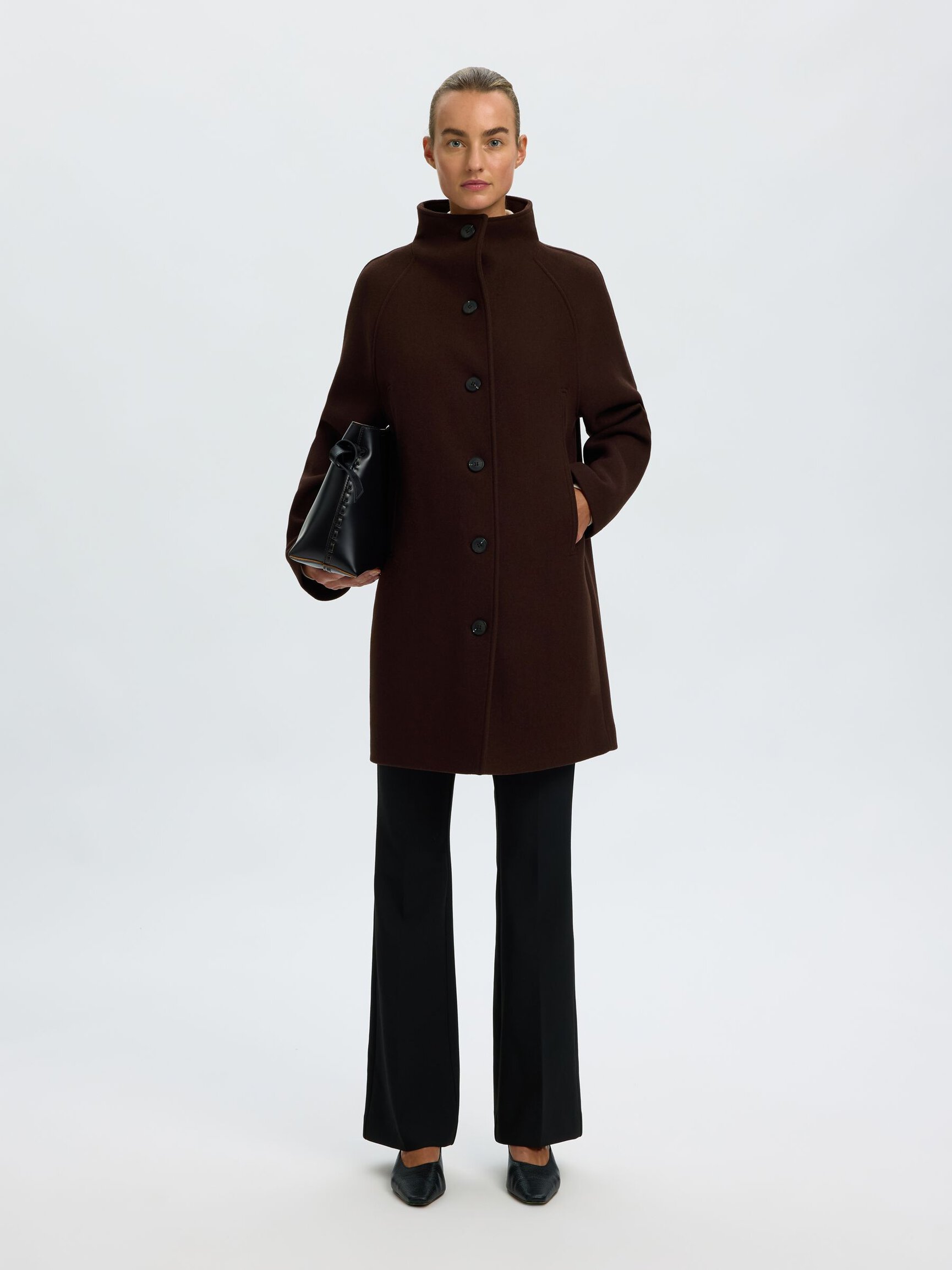 WOOL BLEND COAT