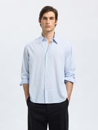 RELAXED FIT OVERHEMD, Light Blue, highres