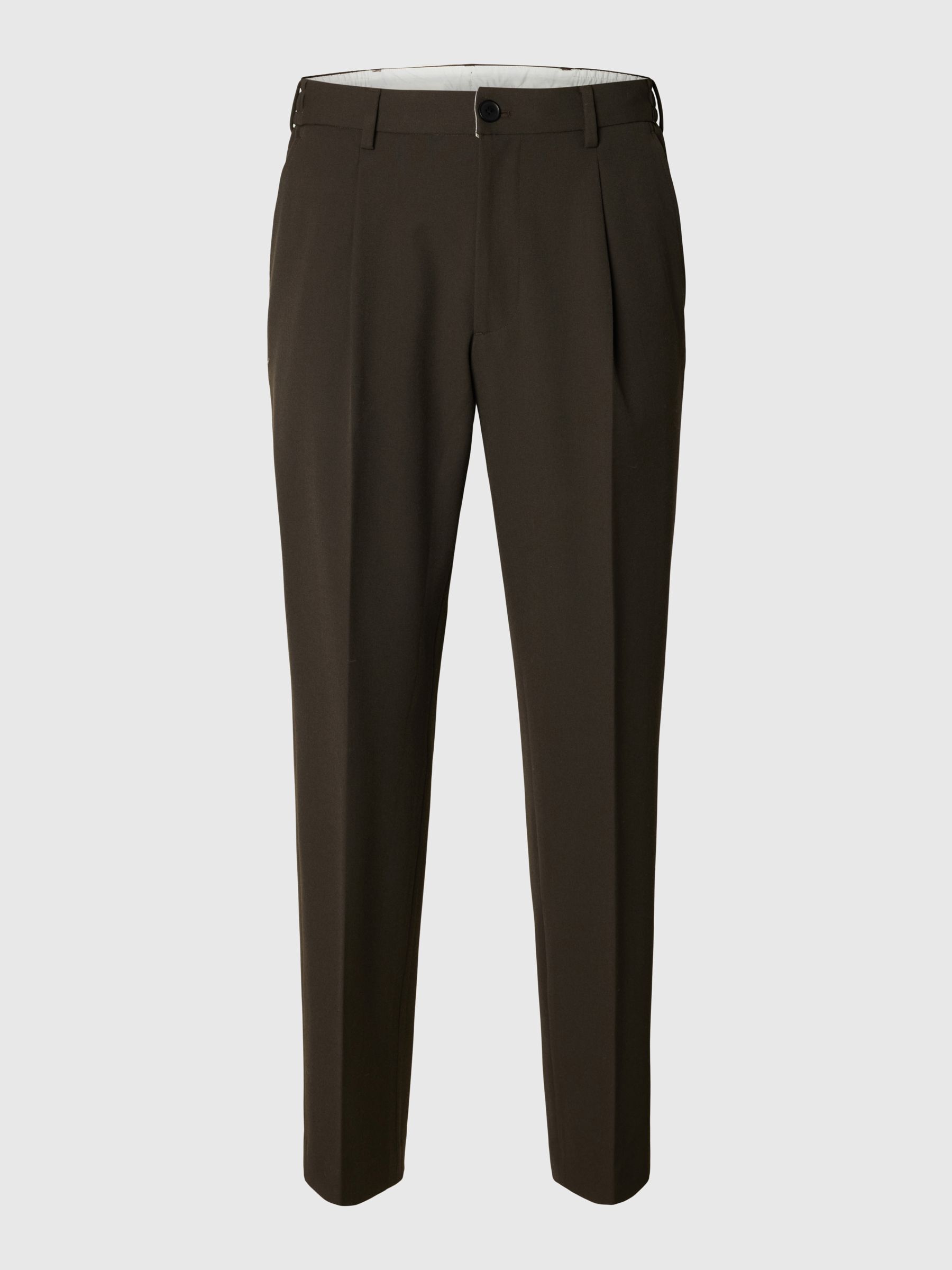 PLEATED TAPERED  TROUSERS
