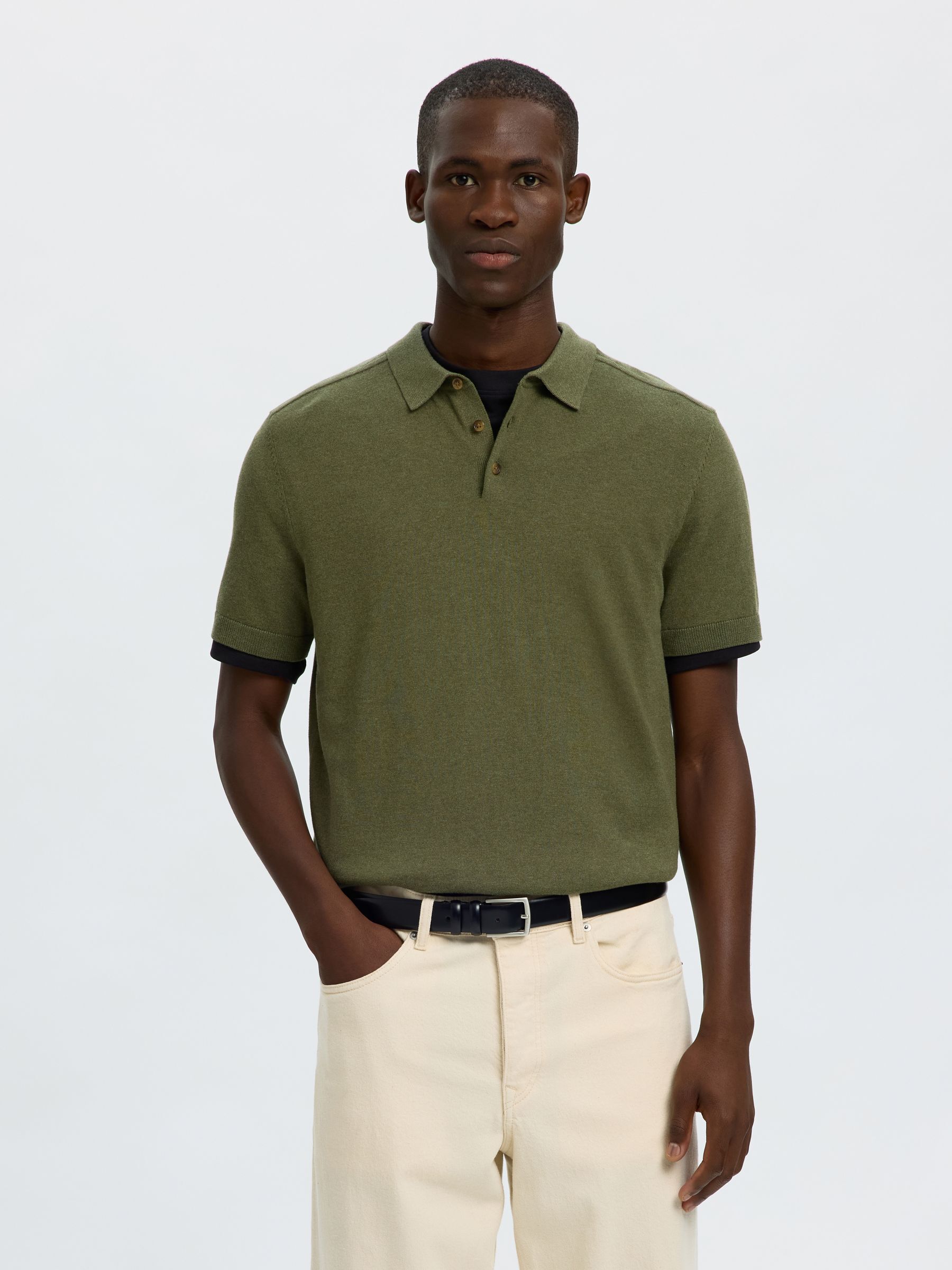 CAMICIA POLO IN MAGLIA