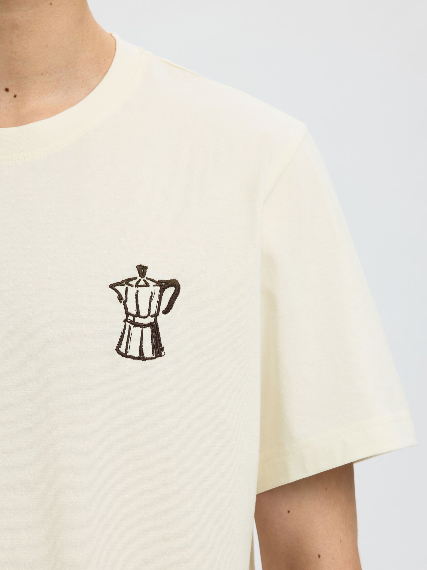 NORMAL PASSFORM BOMULL T-SHIRT