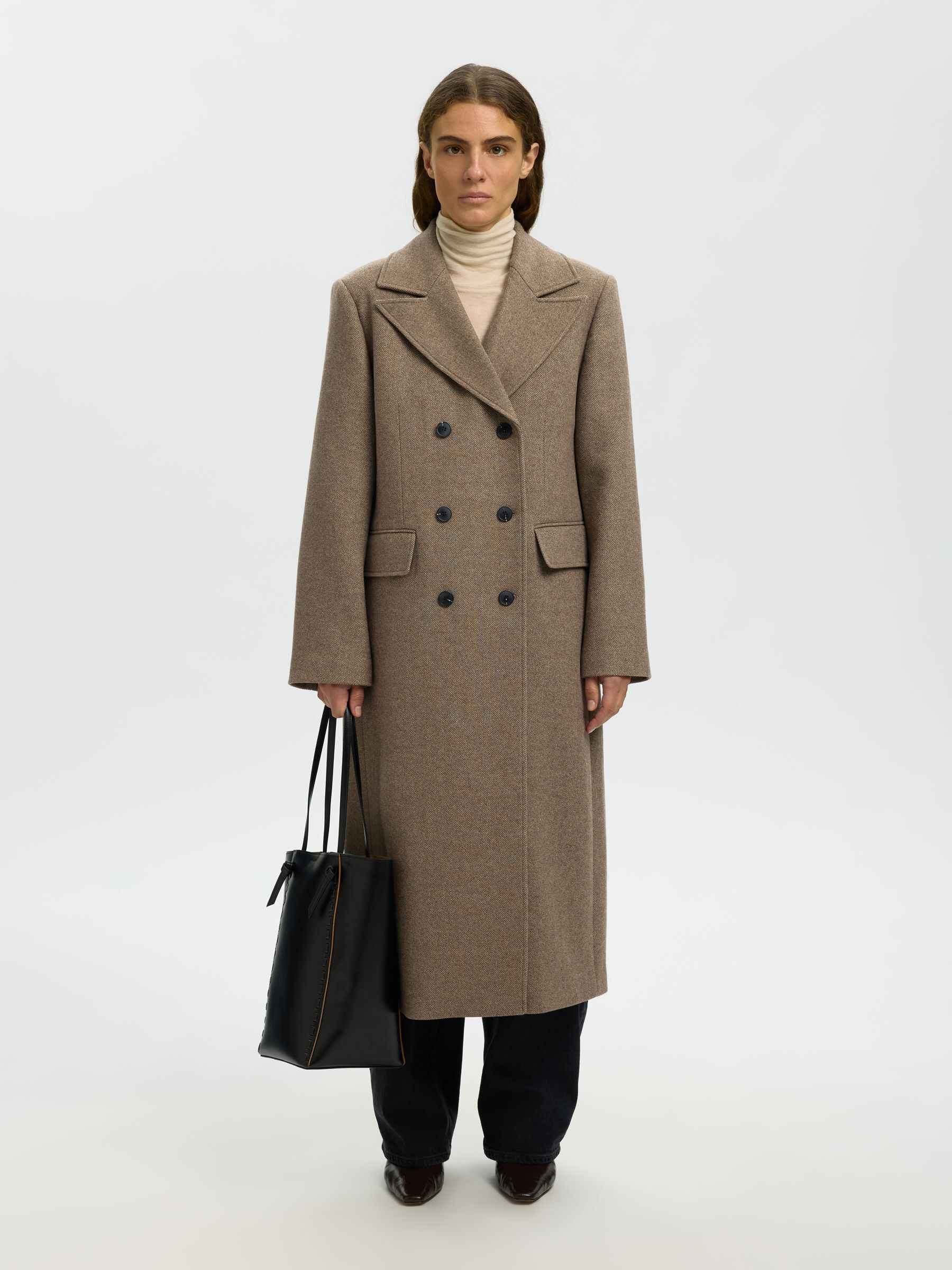 WOOL BLEND COAT