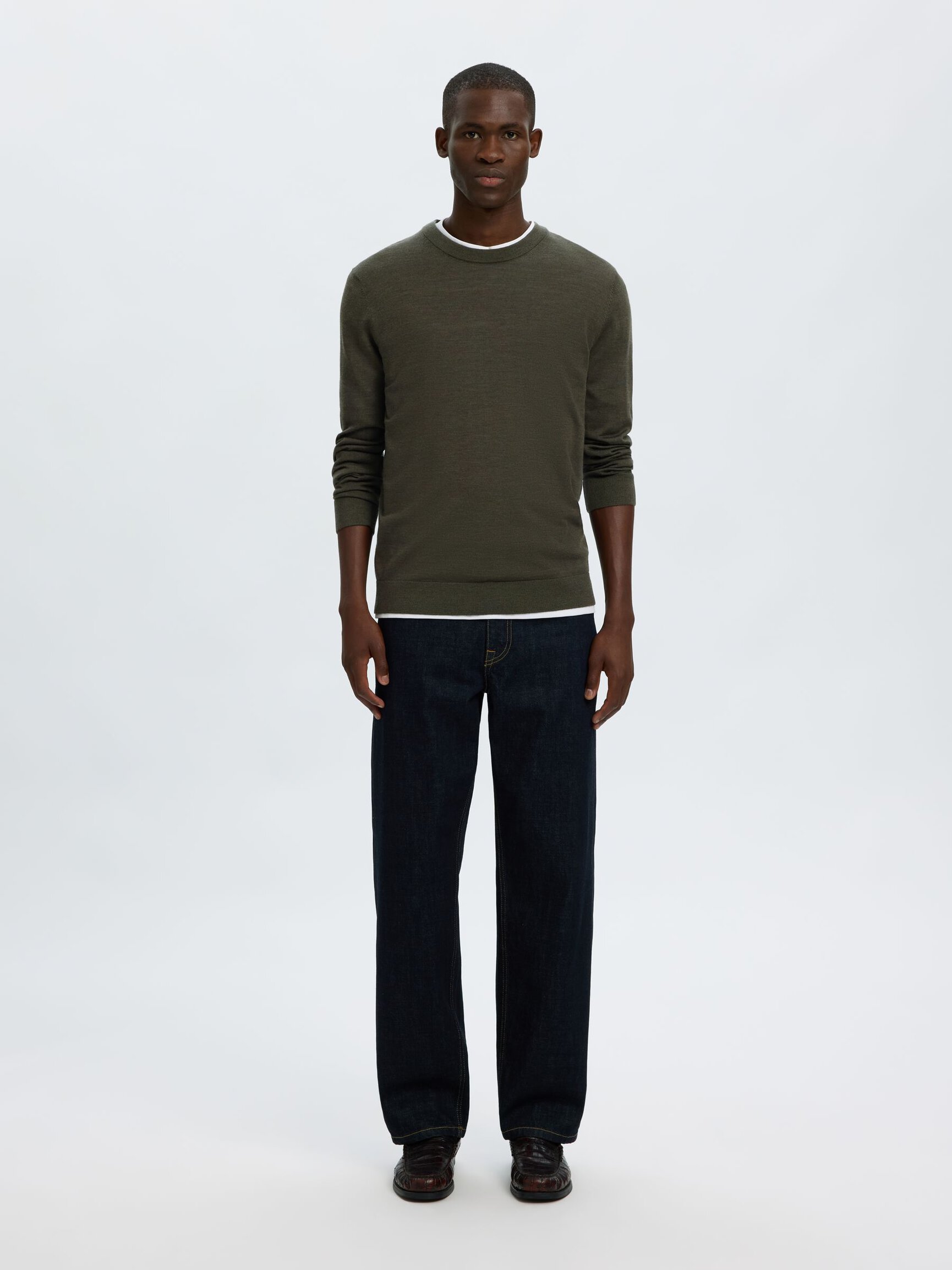 100% MERINO WOOL PULLOVER
