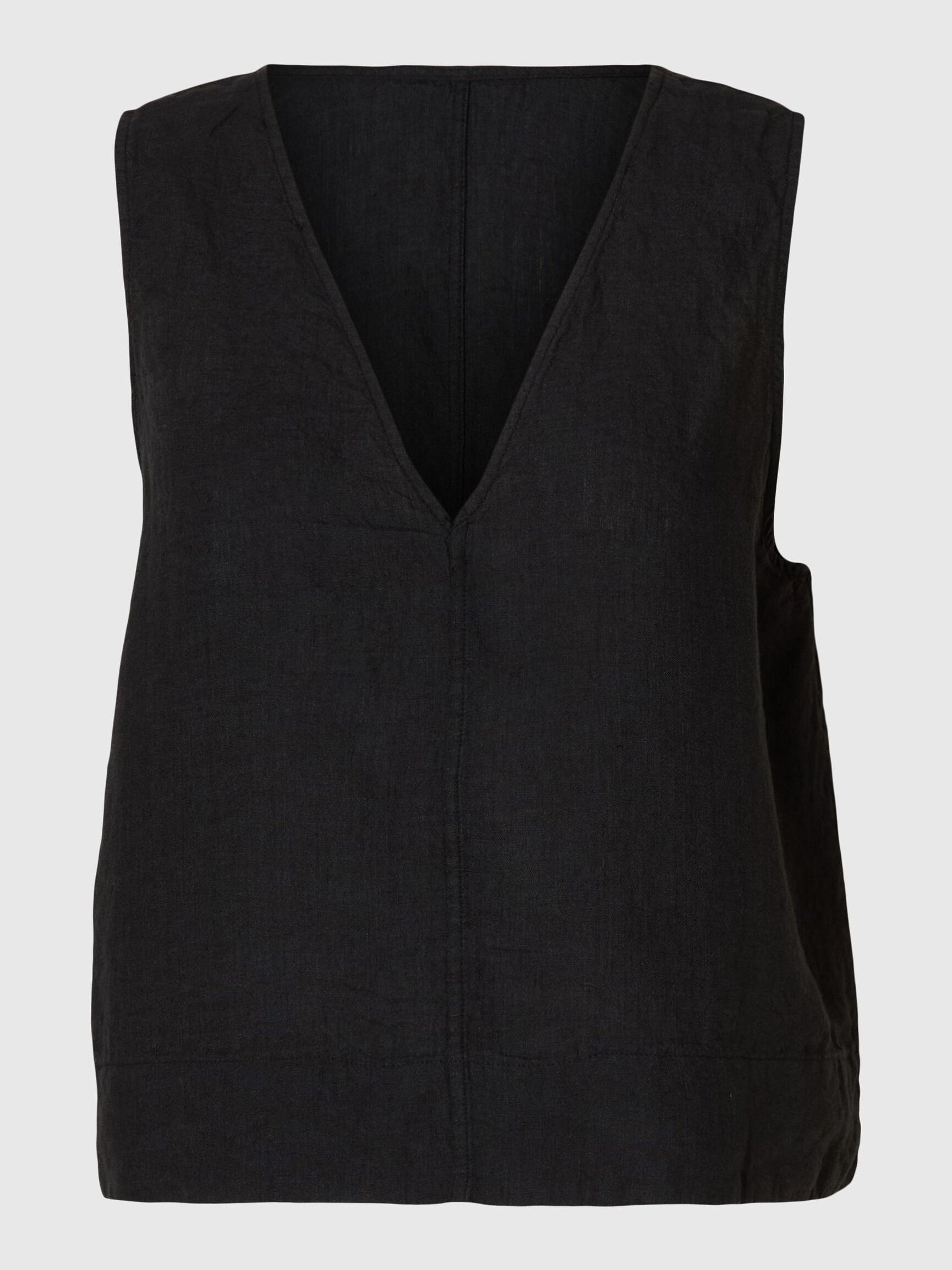 100% LINEN REVERSIBLE TOP