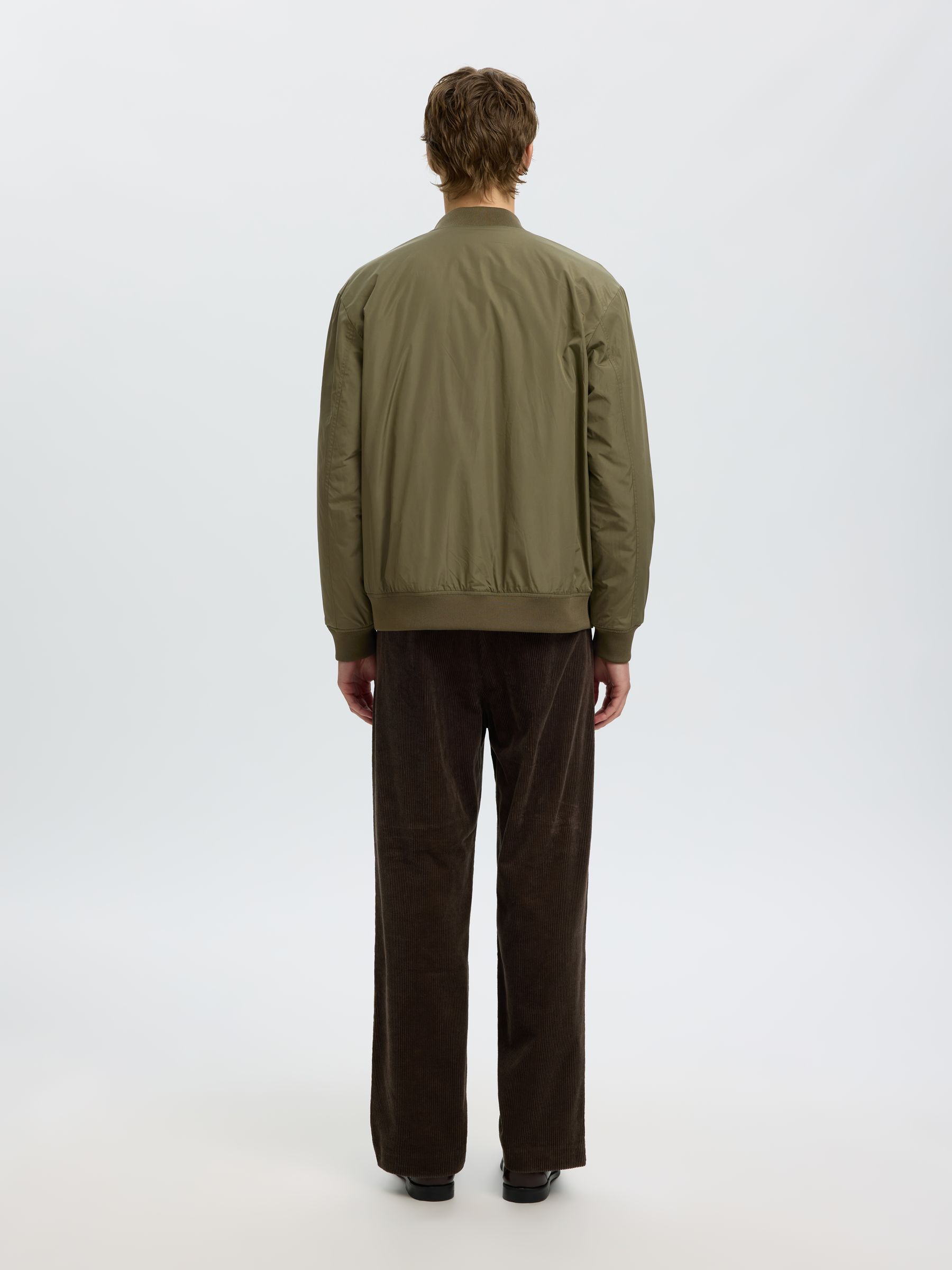 WATER REPELLENT BOMBER JACKET