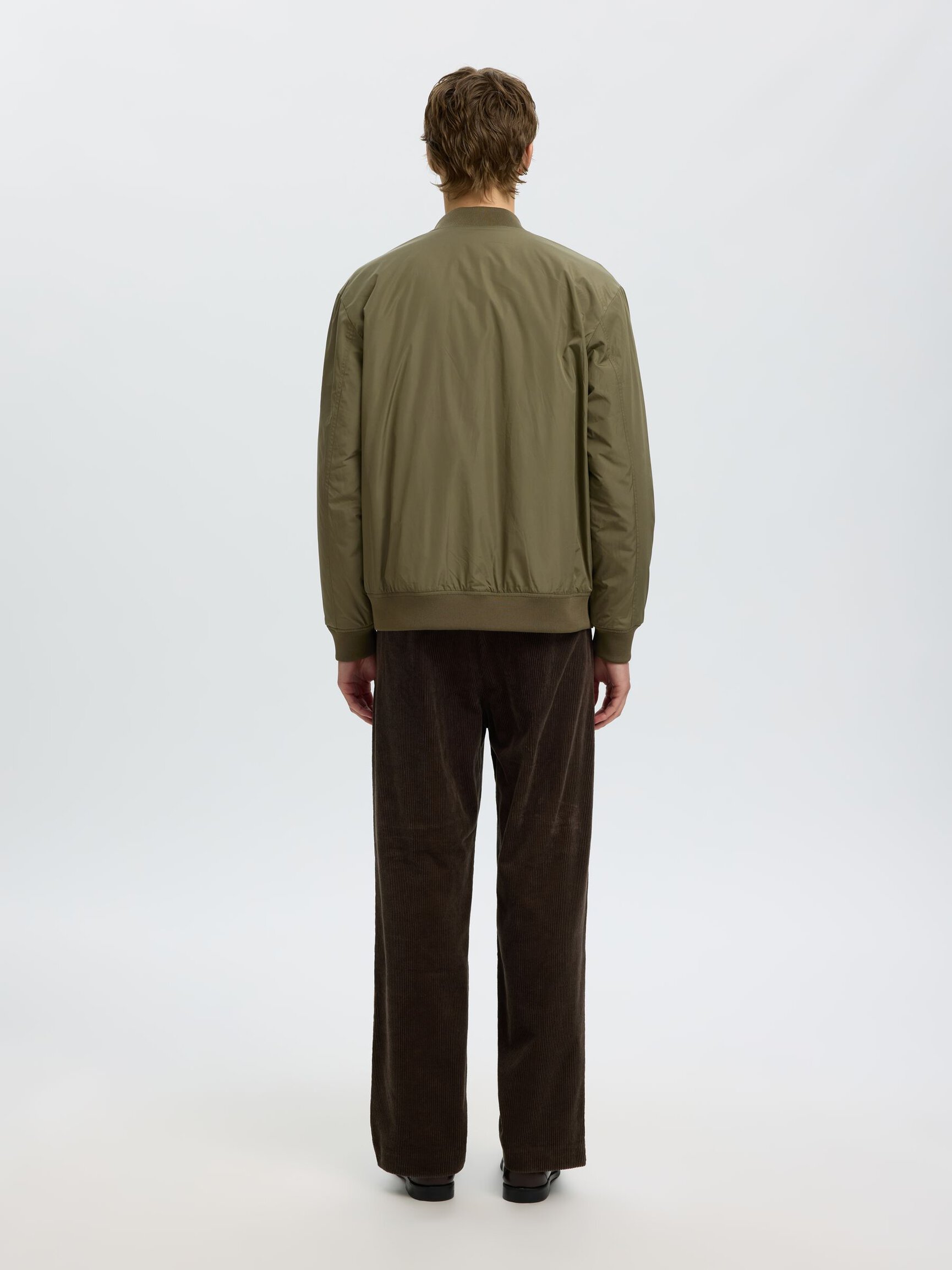 WATER REPELLENT BOMBER JACKET