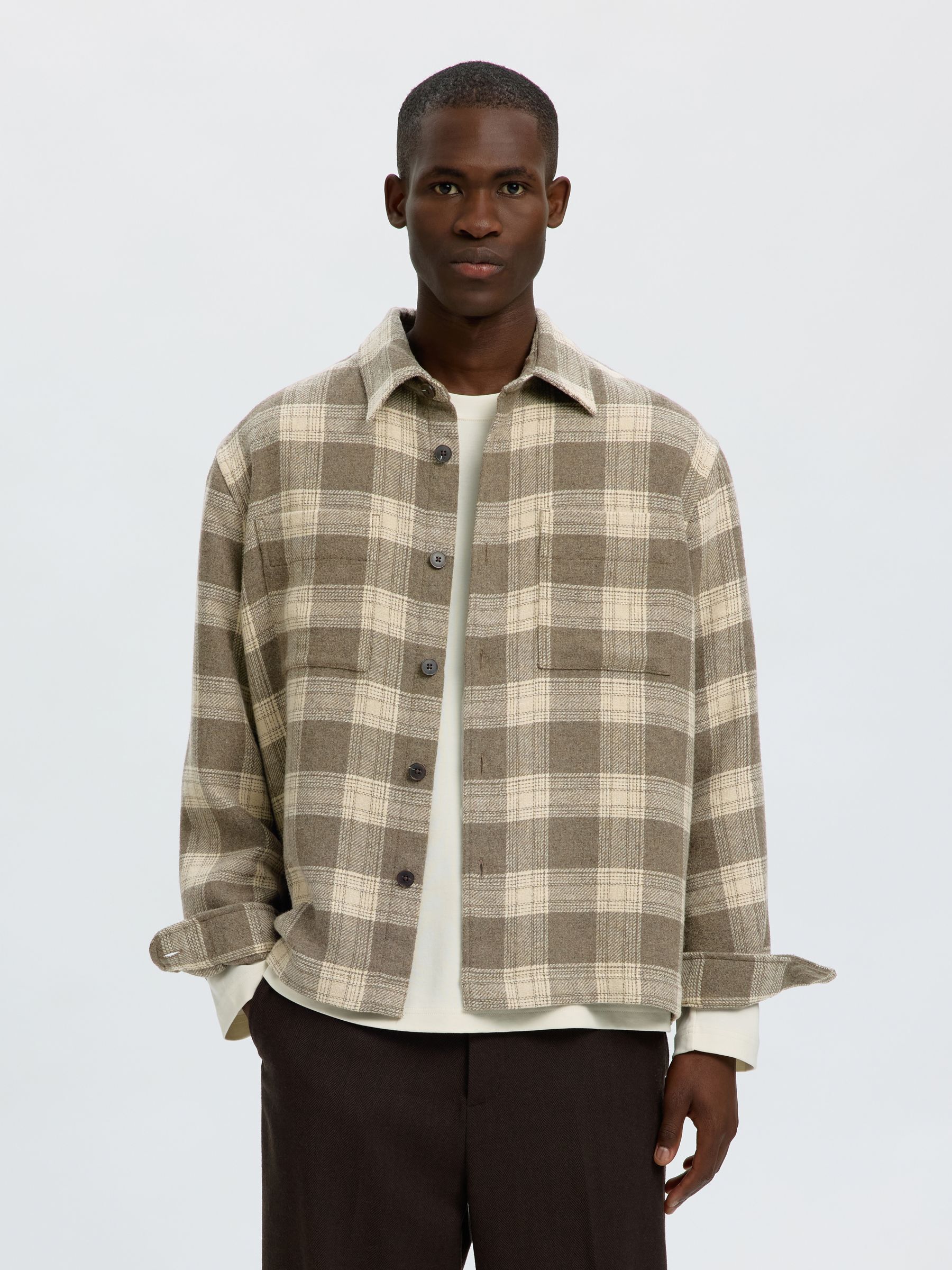 REGULAR FIT OVERSHIRT