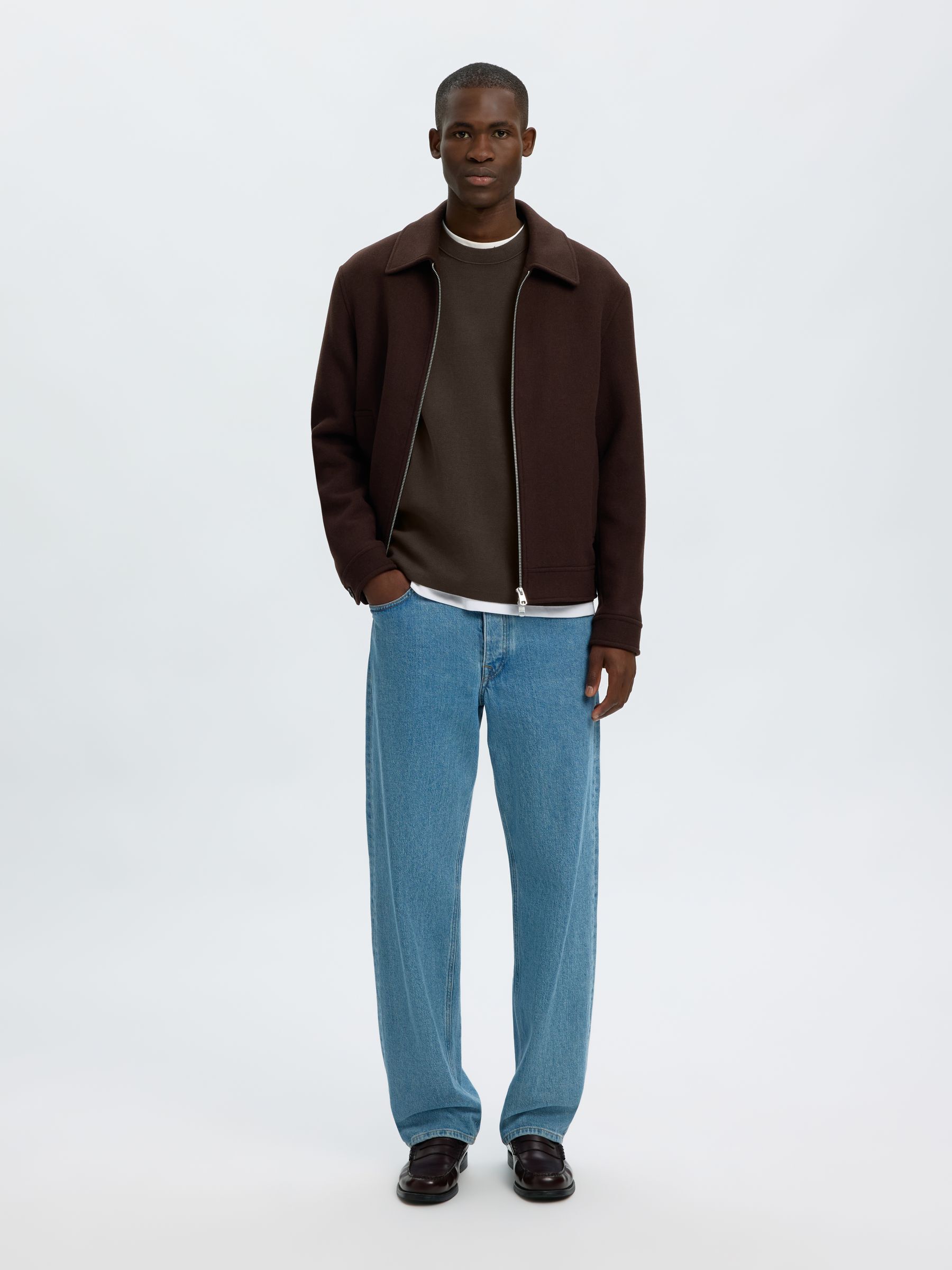 COTTON BLEND PULLOVER