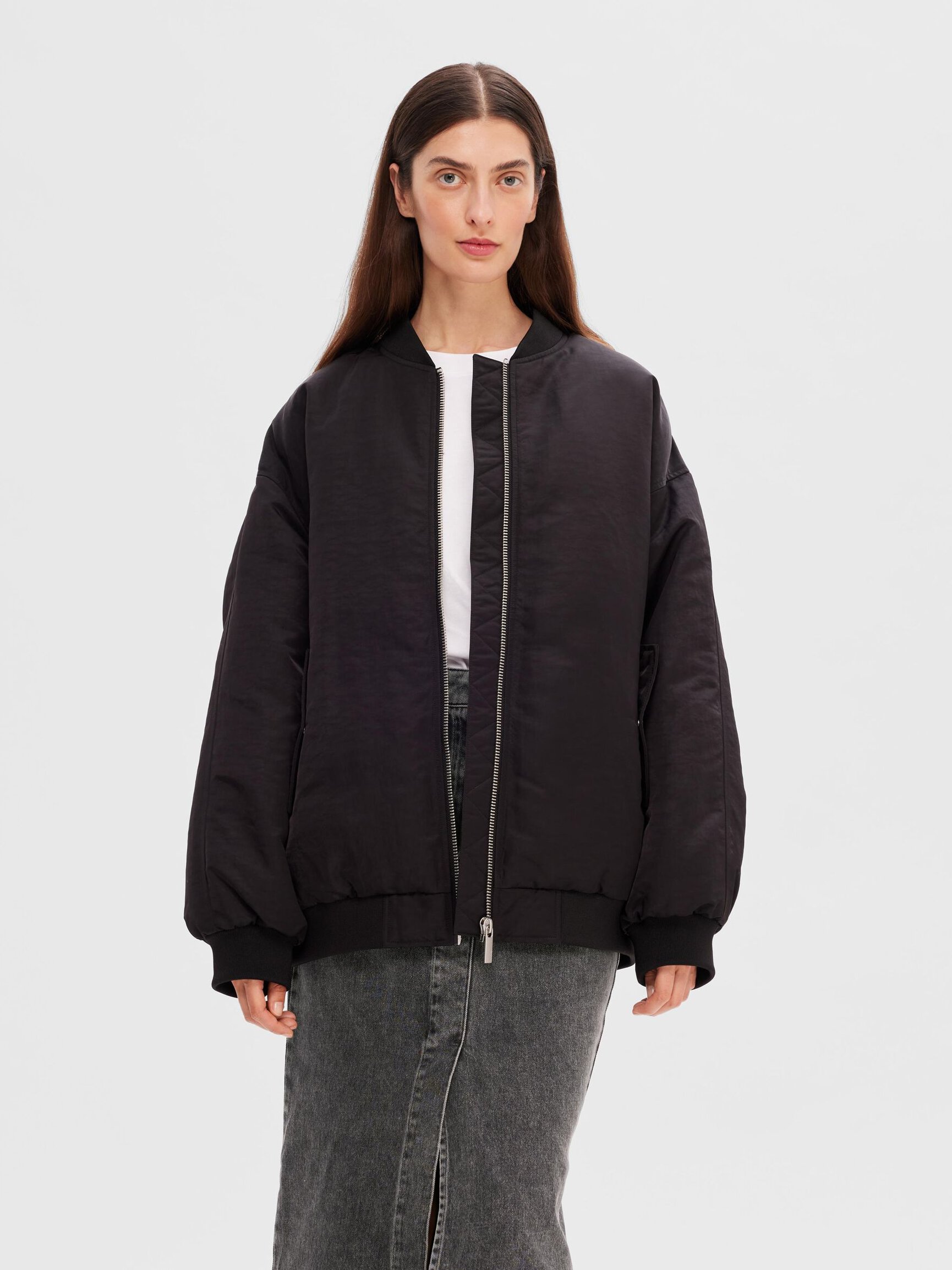 OVERSIZED RE:DOWN® BOMBER JACKET